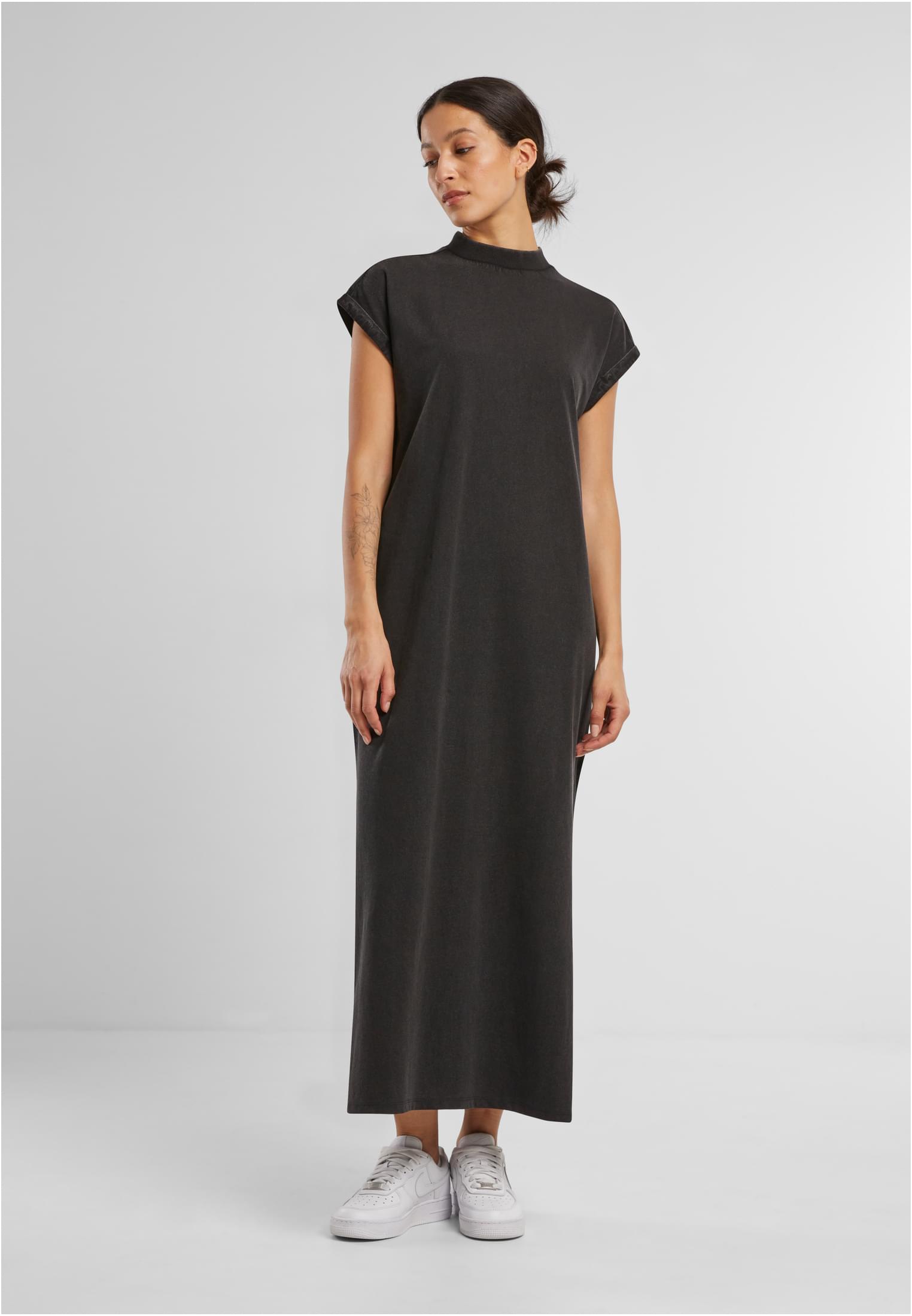 Ladies Vintage Long Dress black | black