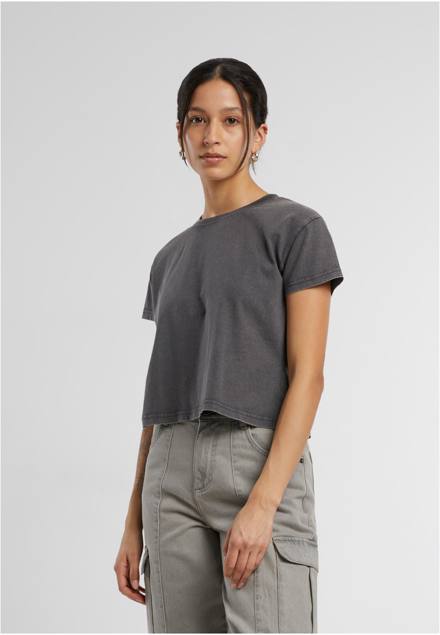 Ladies Vintage Cropped Tee magnet | magnet