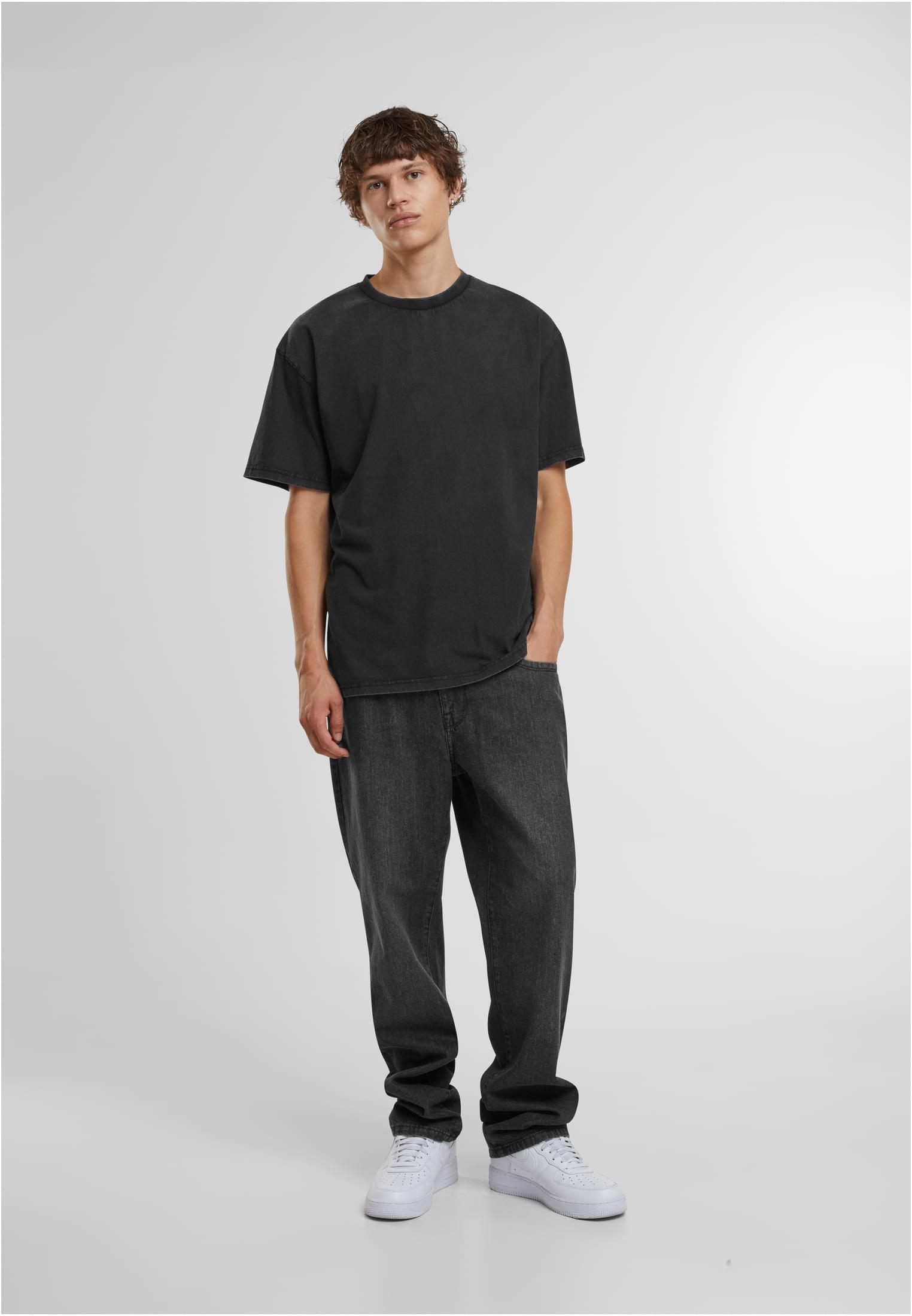 Vintage Heavy Loose Tee black | black