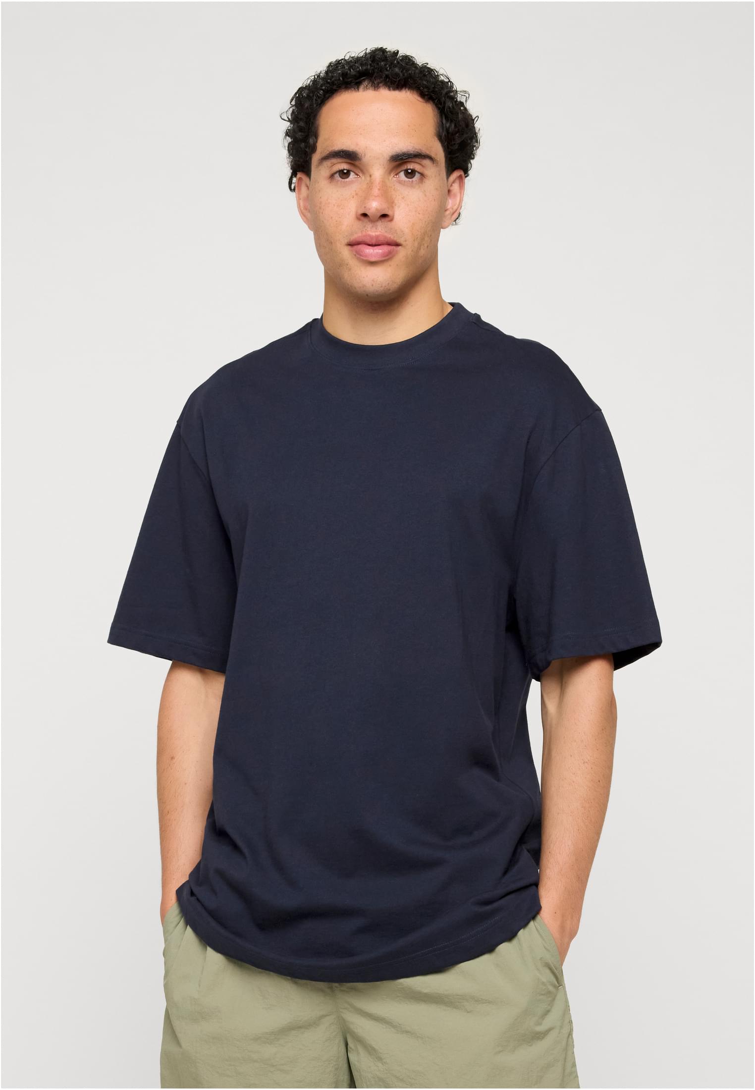 Cotton Loose Tee navy | navy