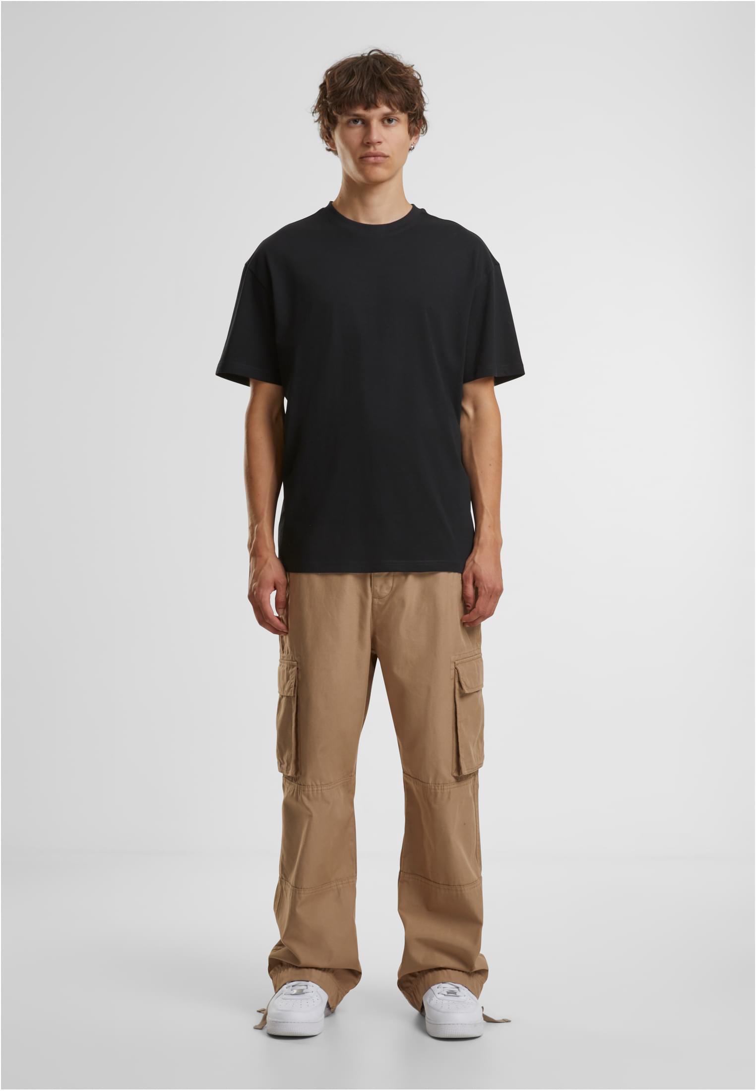 Cotton Loose Tee black | black