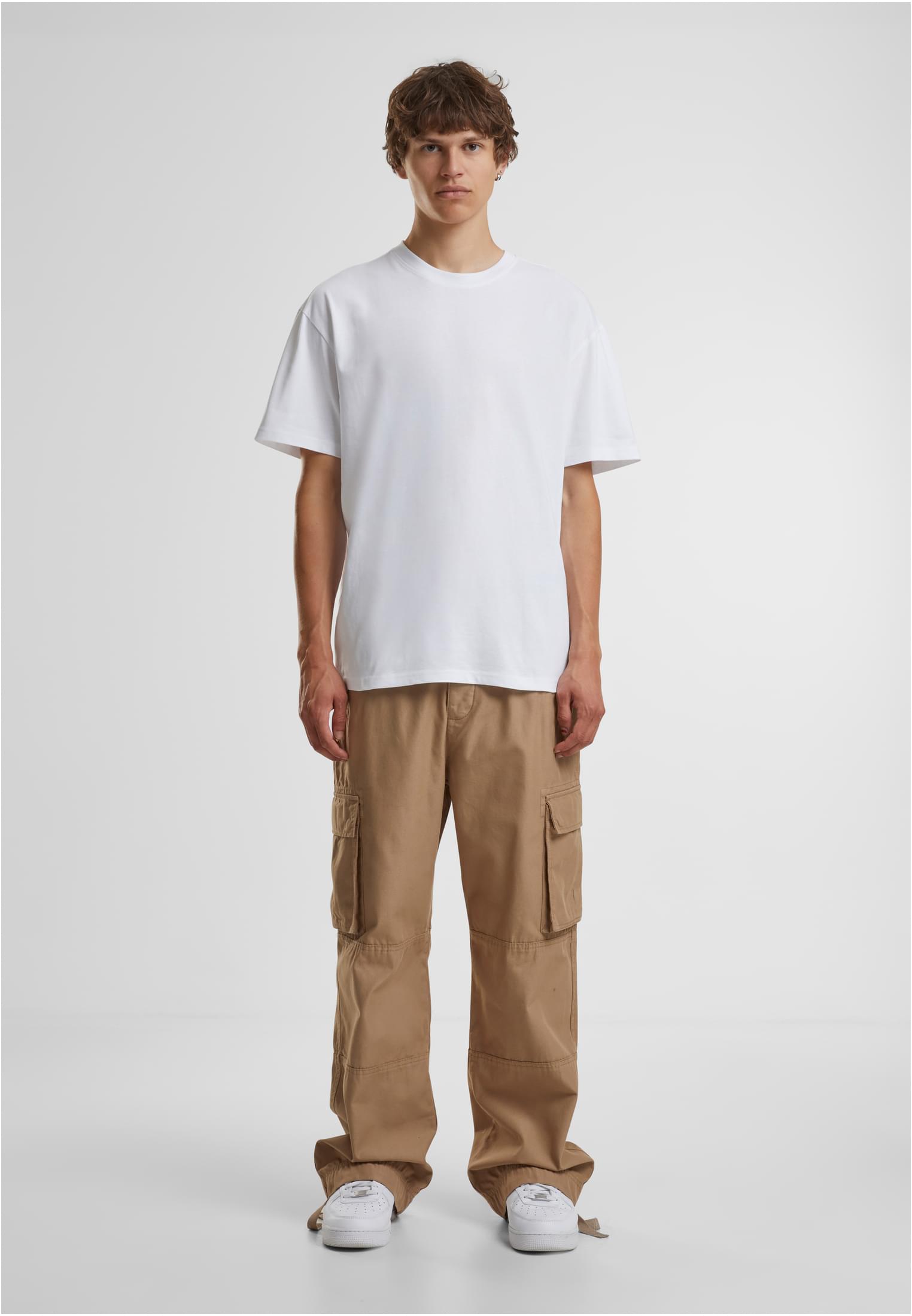 Cotton Loose Tee white | white