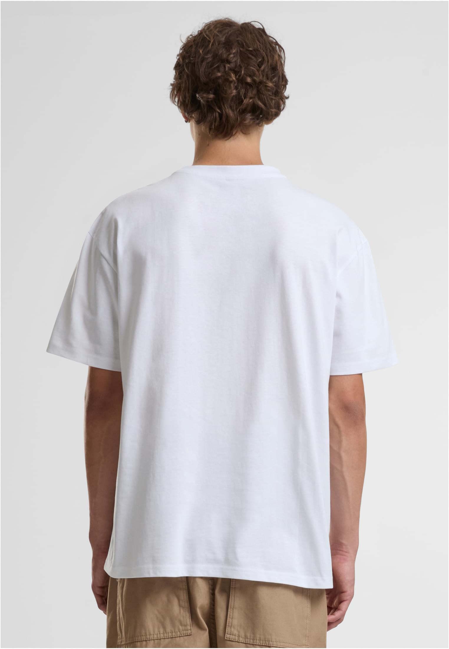 Cotton Loose Tee white | white