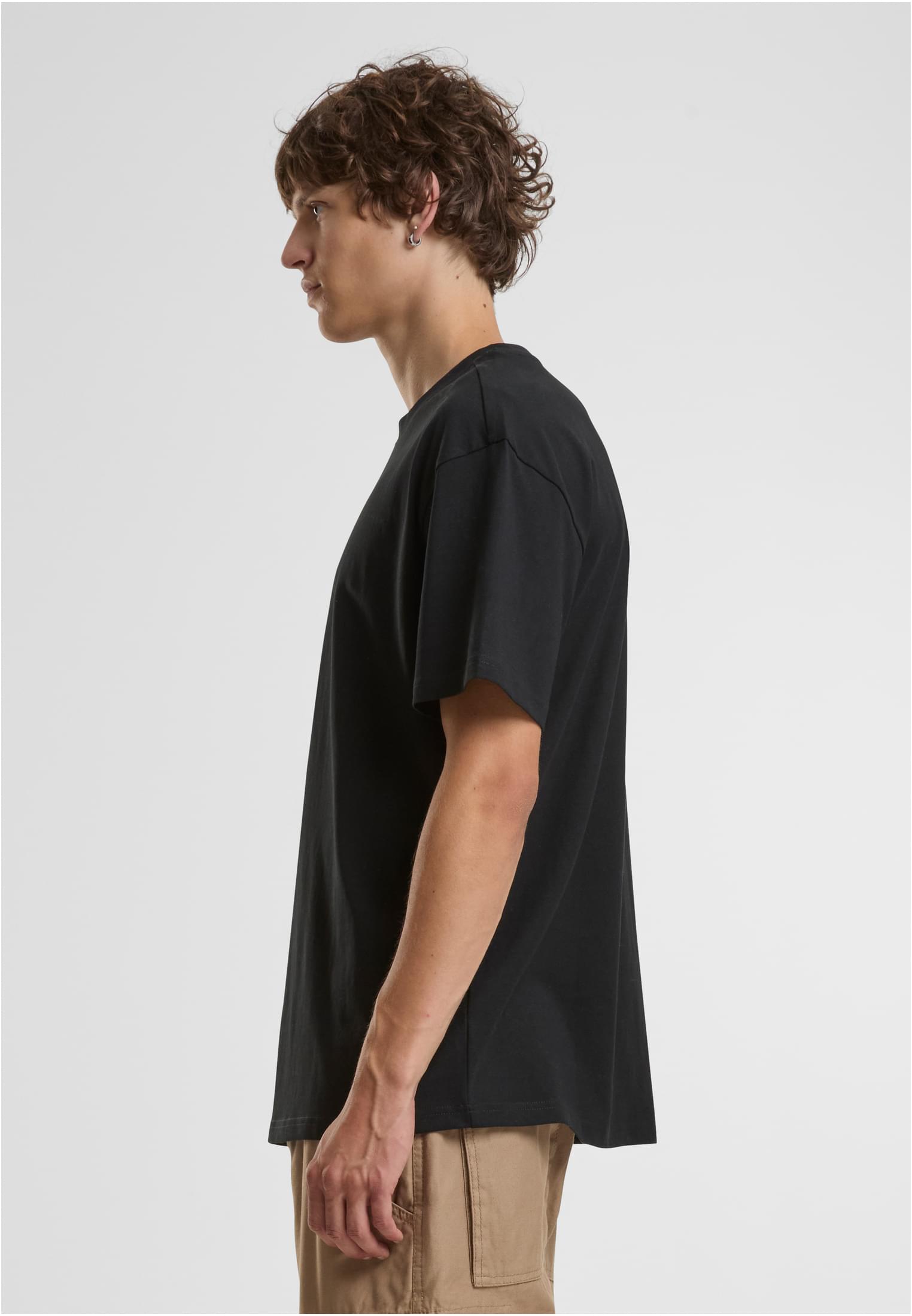 Cotton Loose Tee black | black