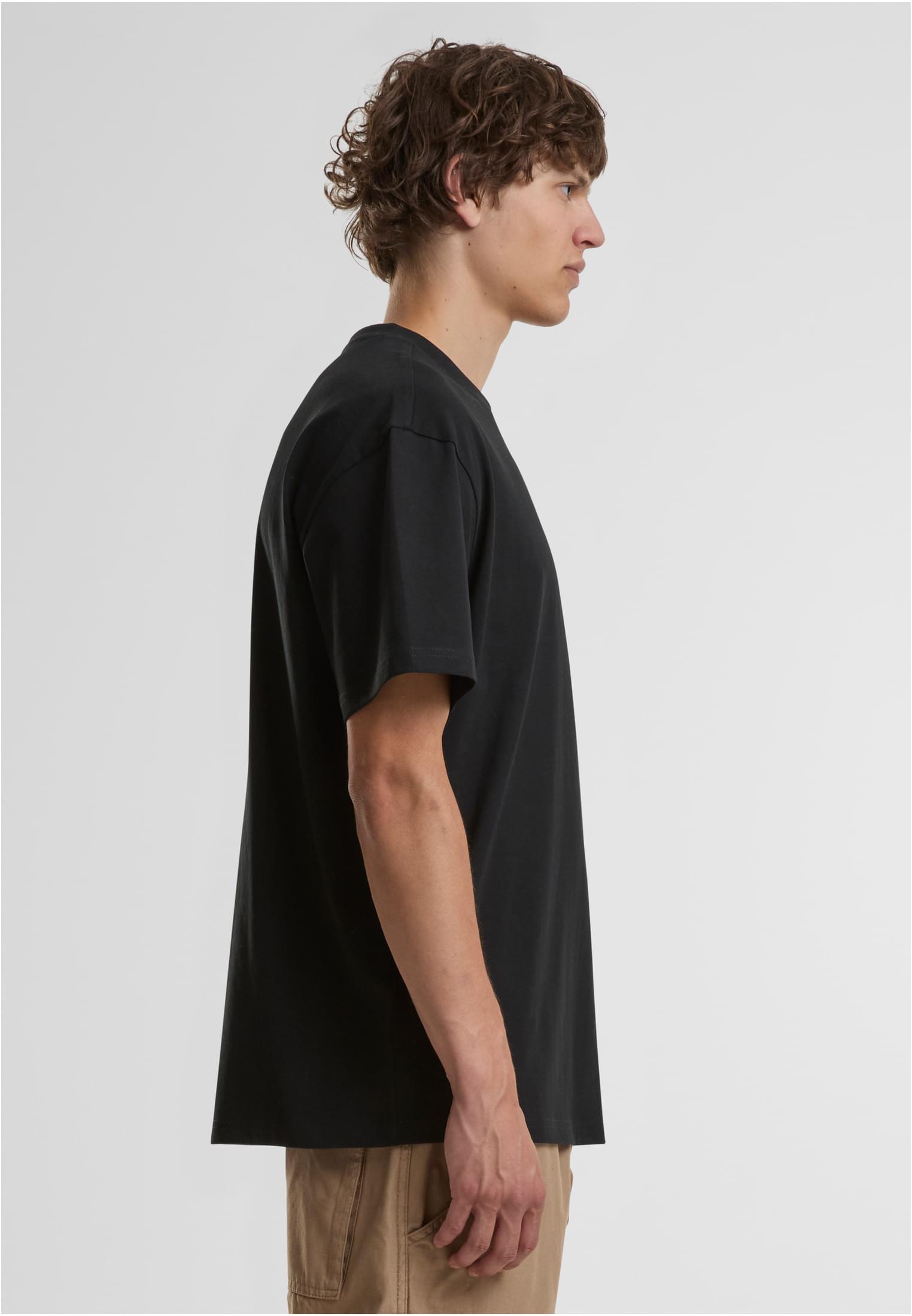 Cotton Loose Tee black | black
