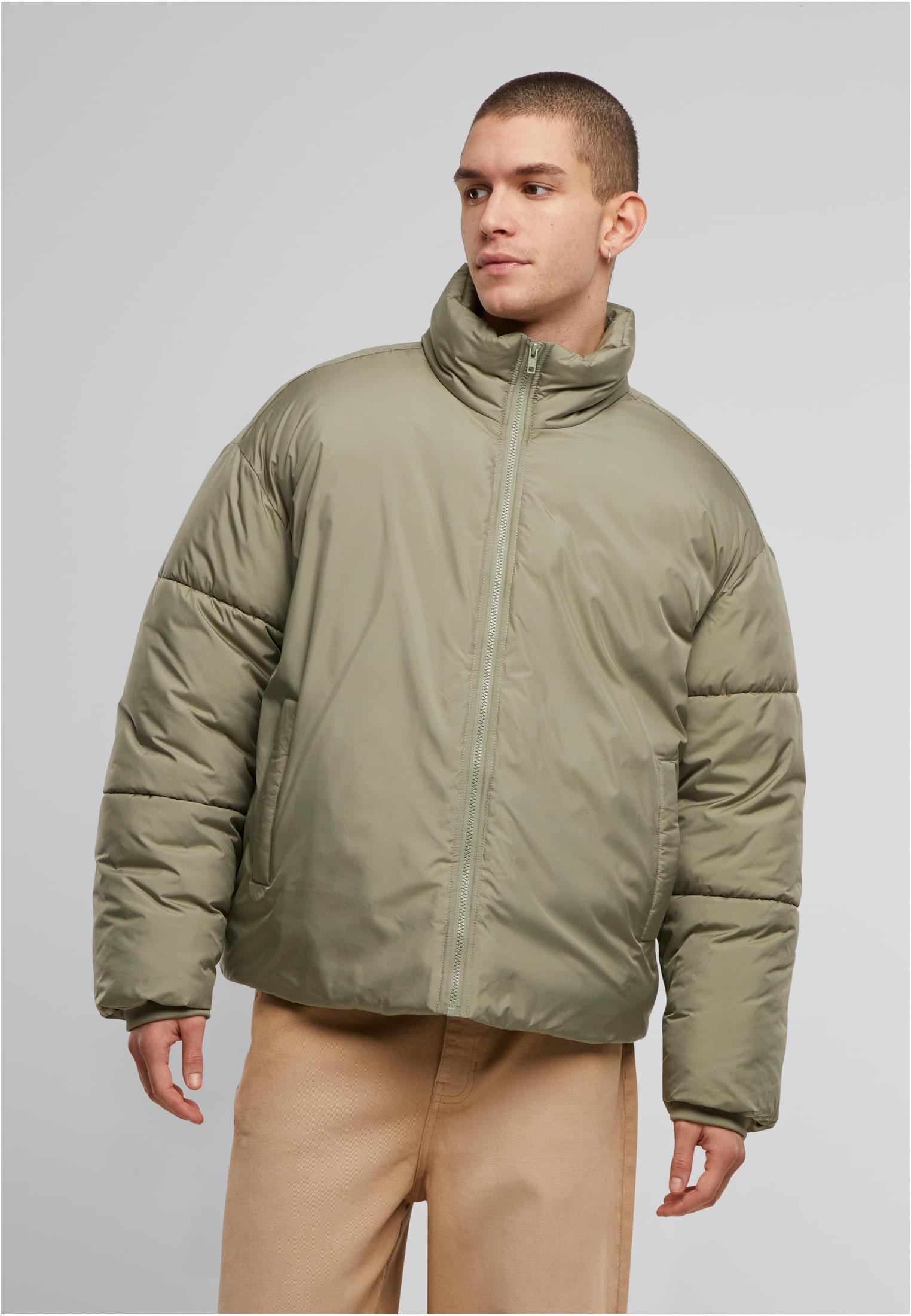 Oversized Puffer Jacket paleolive | paleolive