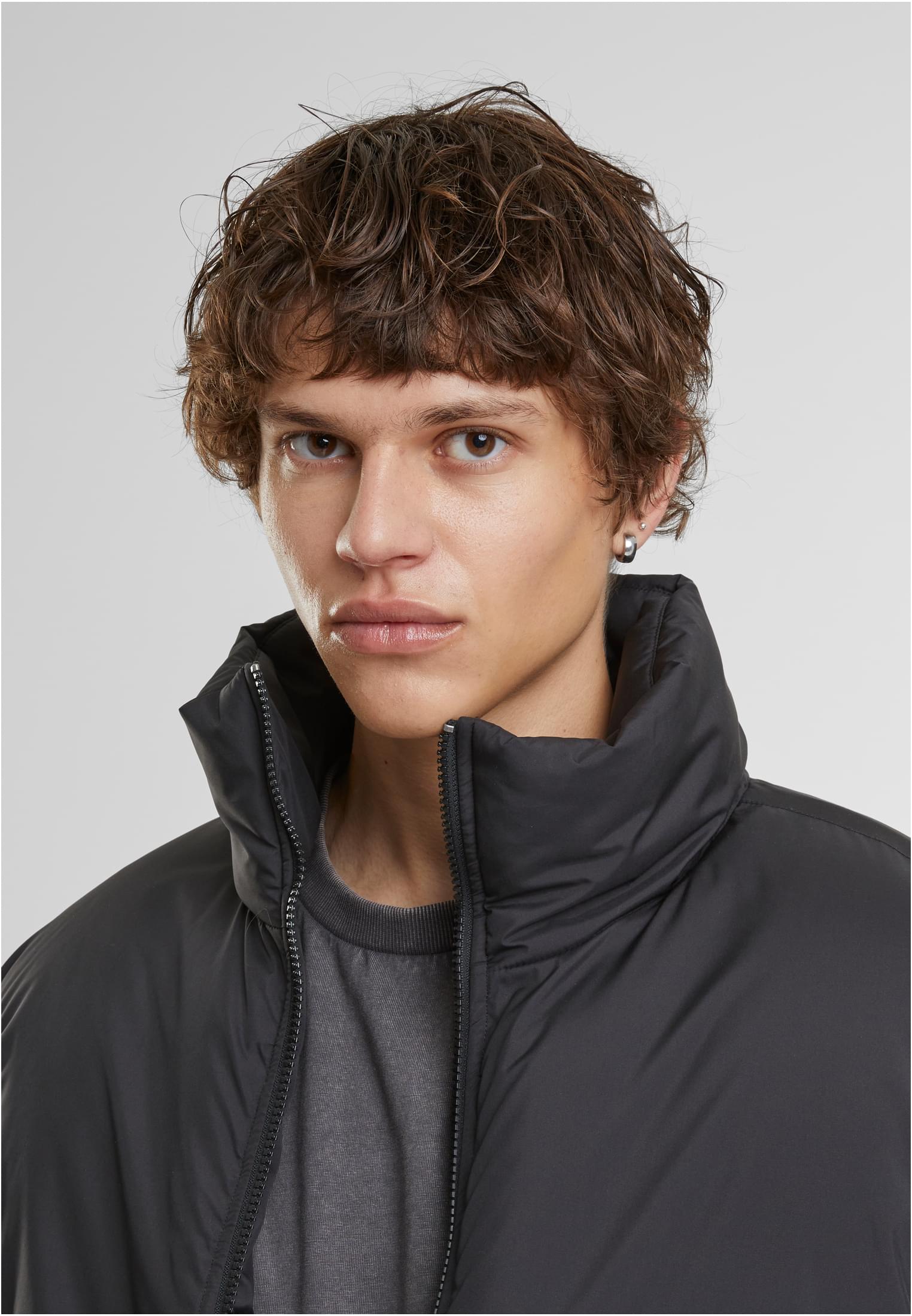 Oversized Puffer Jacket black | black