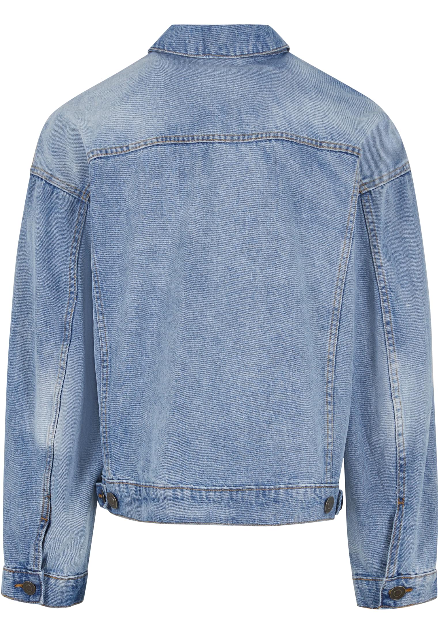 Heavy Ounce Boxy Denim Jacket new light blue washed | new light blue washed
