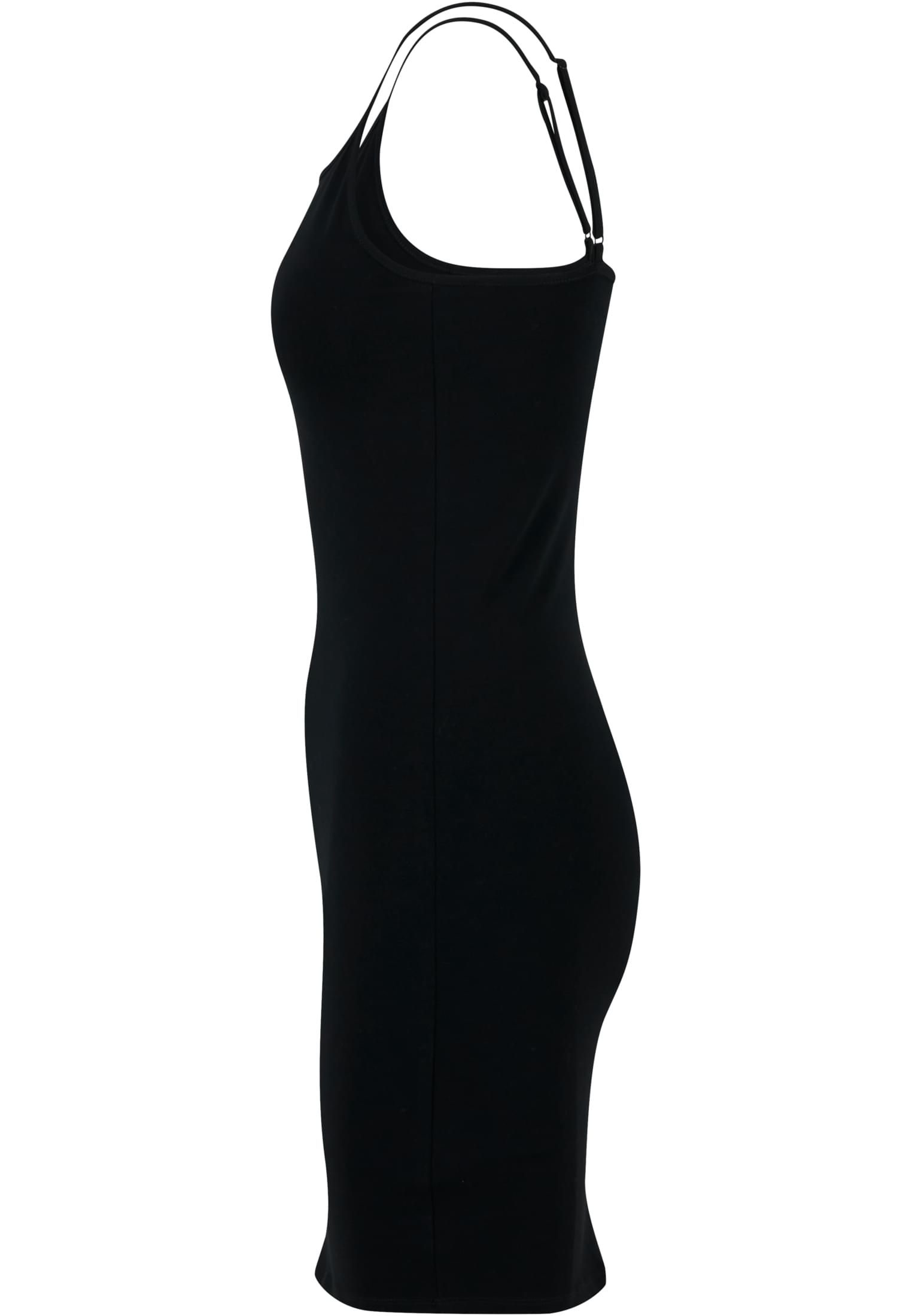 Ladies Stretch Jersey Slim Dress black | black
