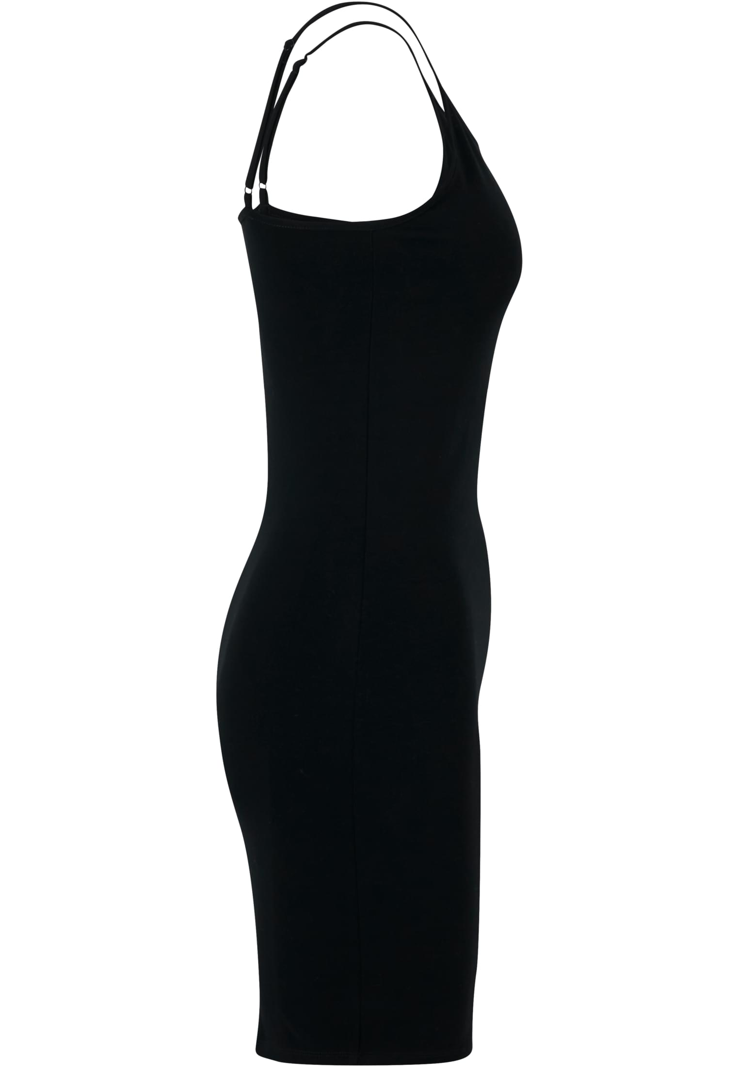 Ladies Stretch Jersey Slim Dress black | black