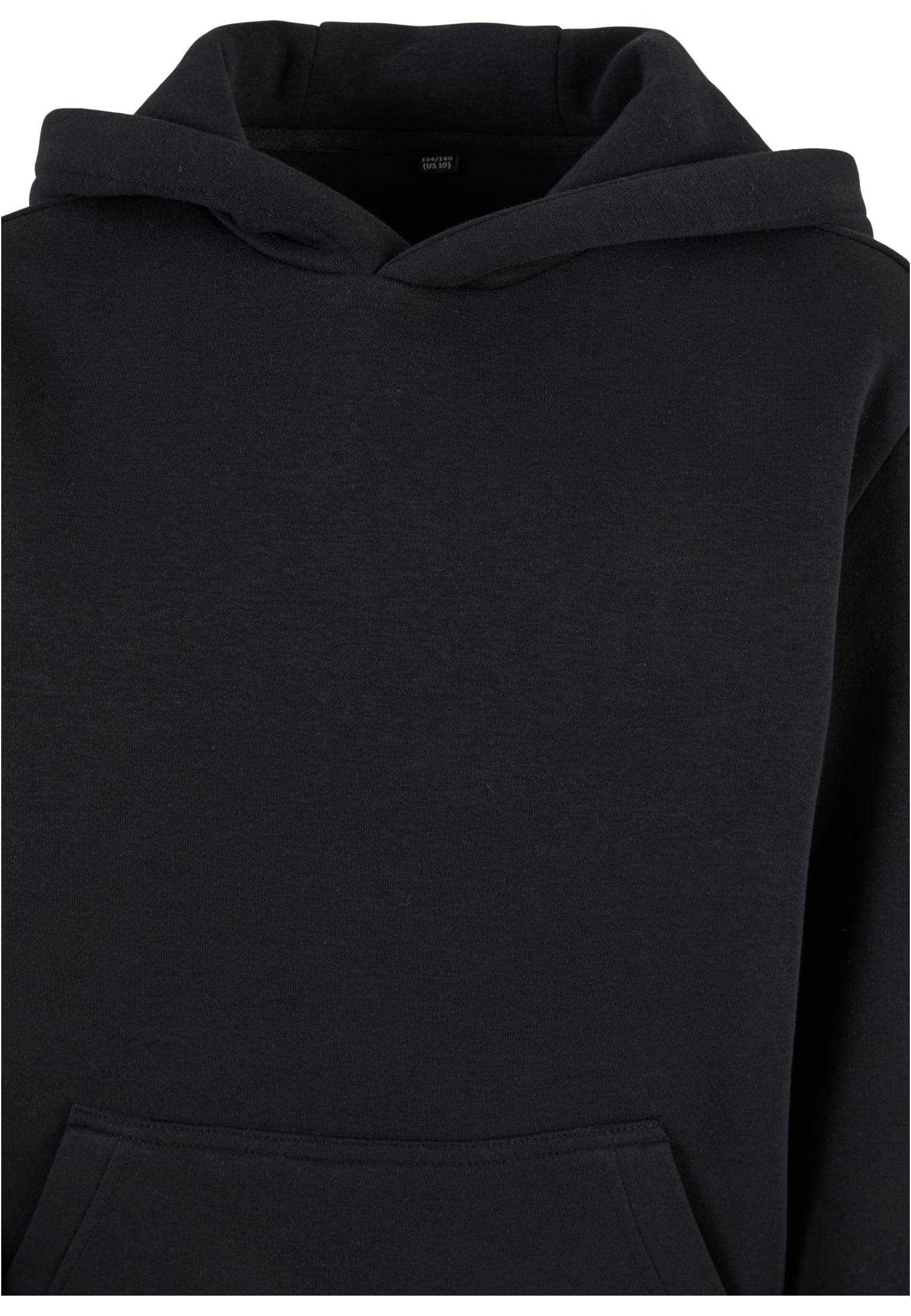 Kids Fluffy Hoody black | black
