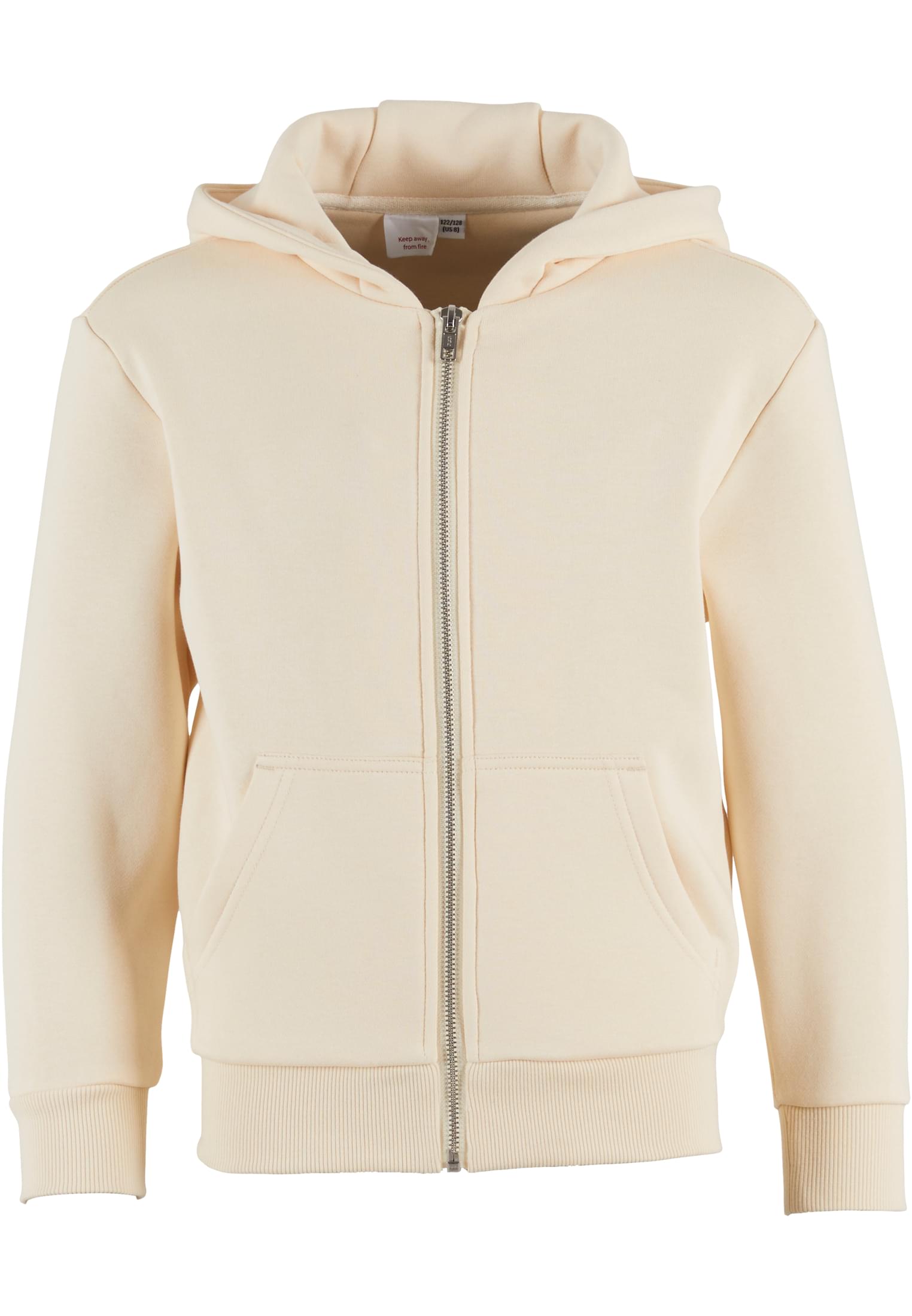 Kids Fluffy Zip Hoody whitesand | whitesand