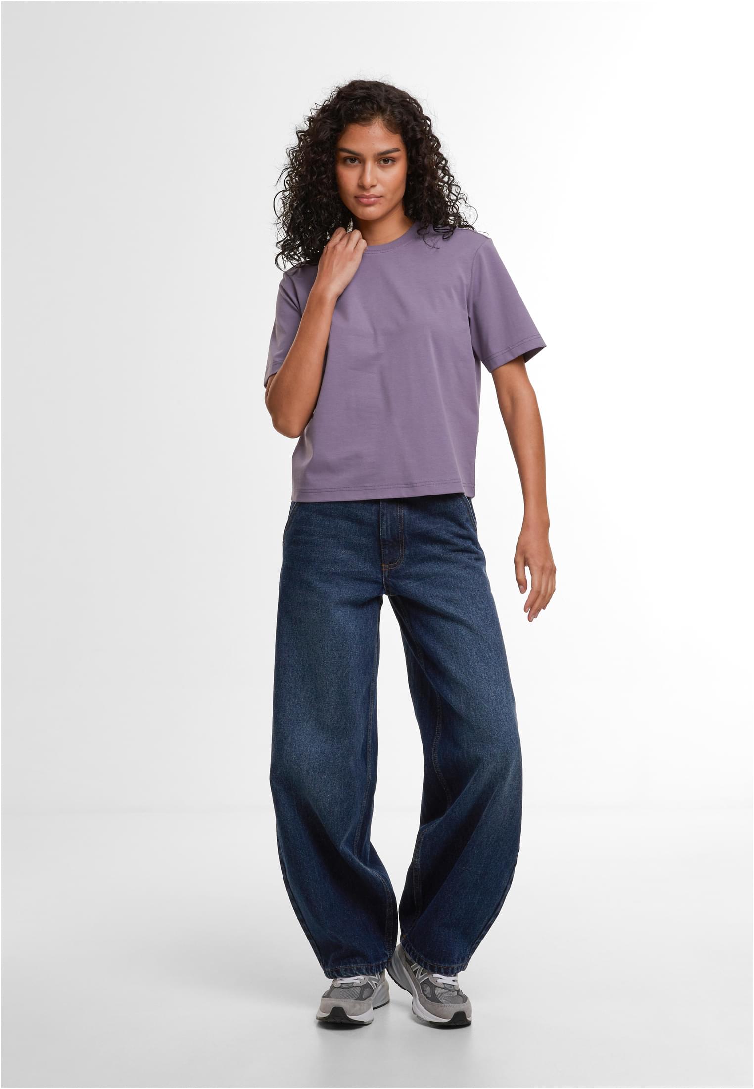 Ladies Sorona Loose Fit Tee dustypurple | dustypurple