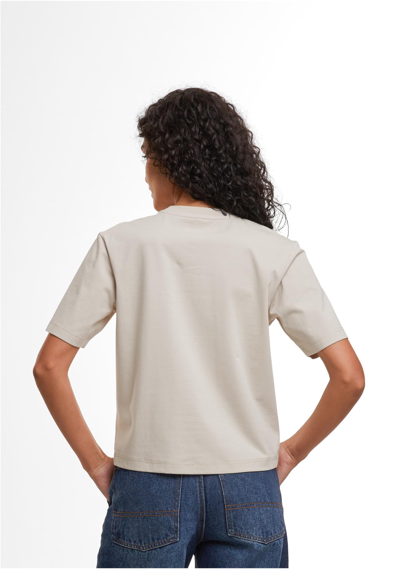 Ladies Sorona Loose Fit Tee cloud | cloud