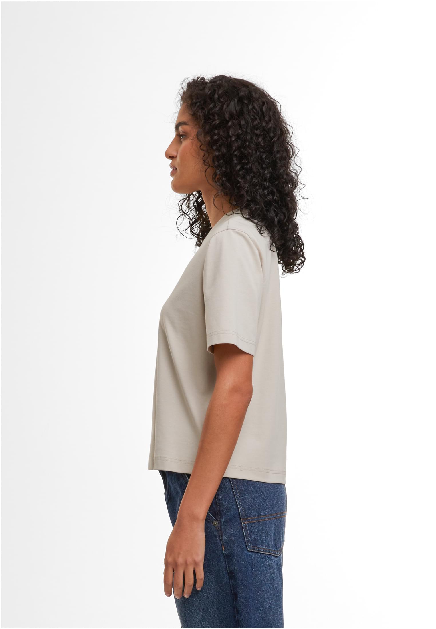 Ladies Sorona Loose Fit Tee cloud | cloud