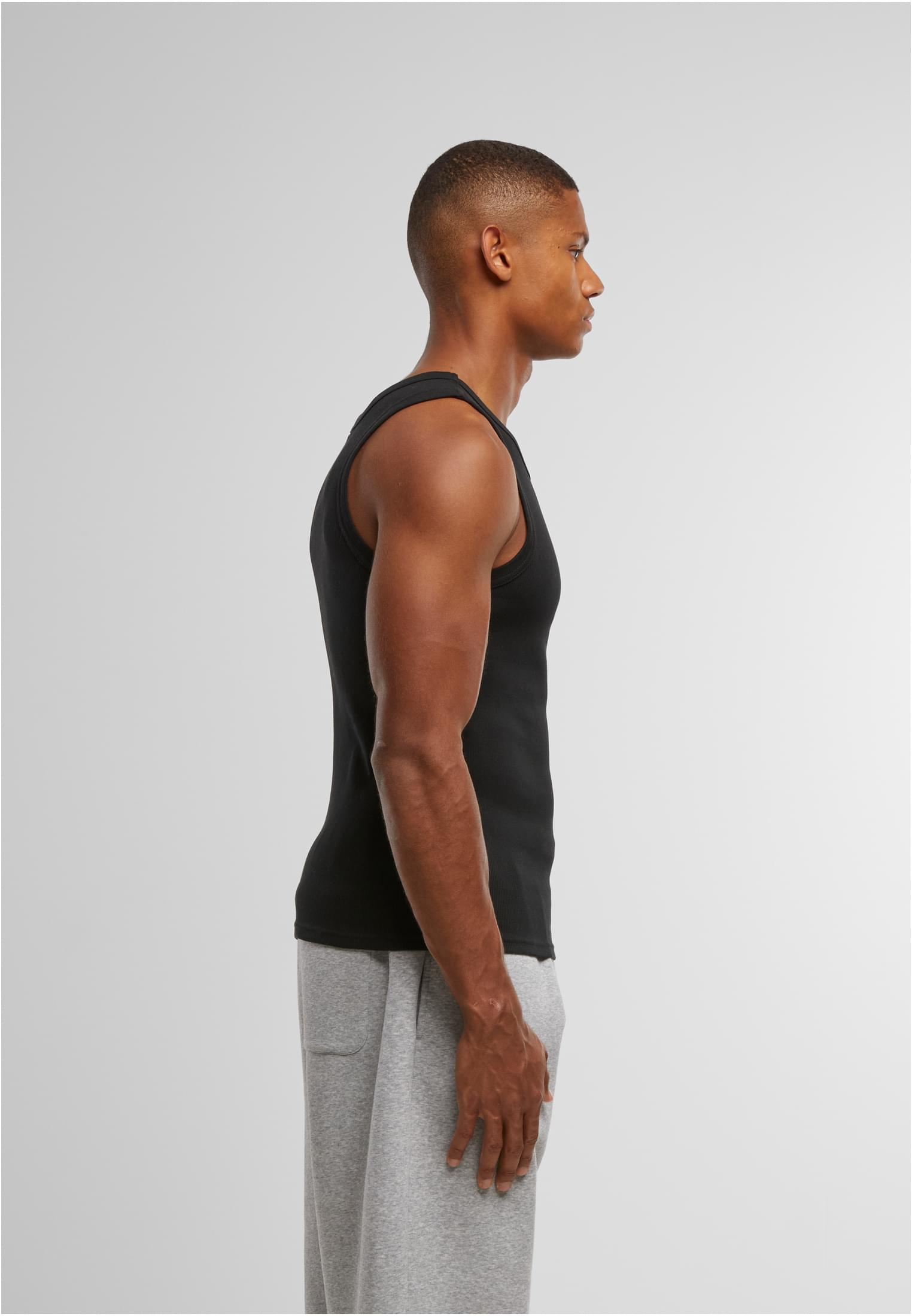 Mens Tanktop black | black