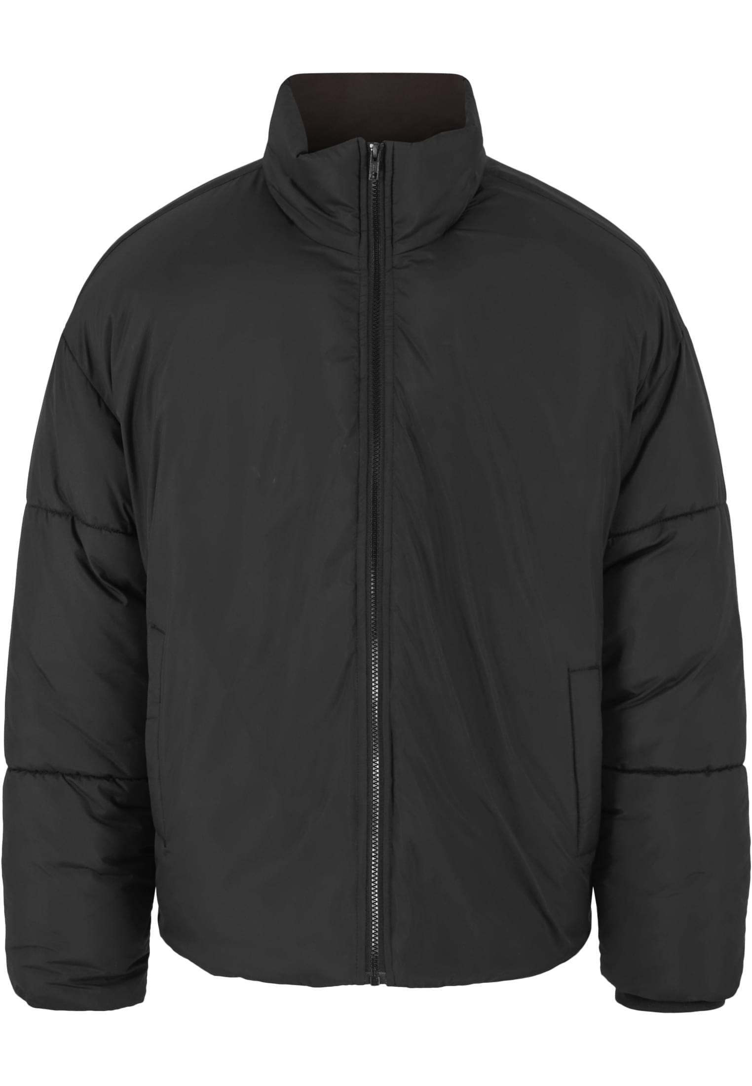 Ladies Loose Puffer Jacket black | black