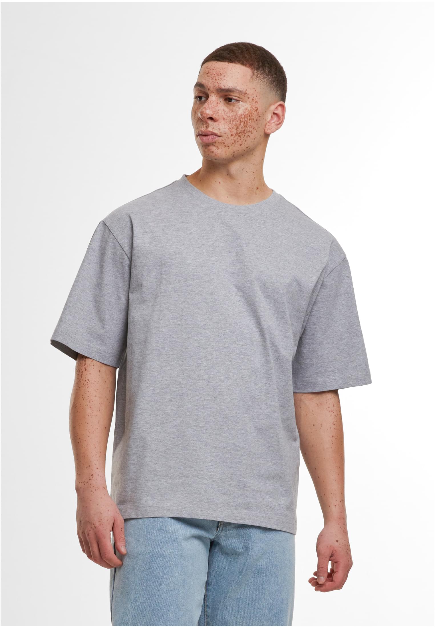 Loose Fit Tee heathergrey | heathergrey