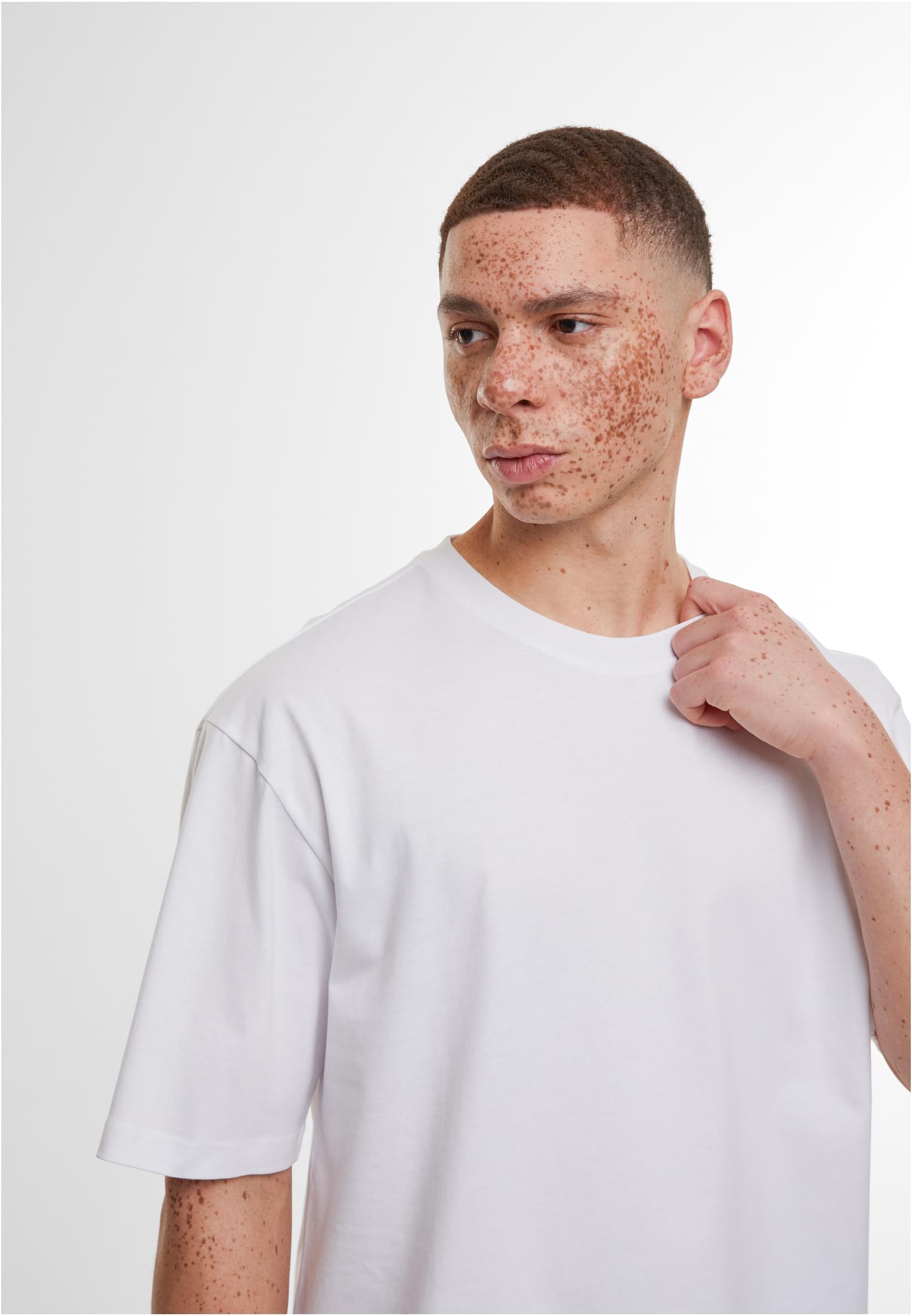 Loose Fit Tee white | white