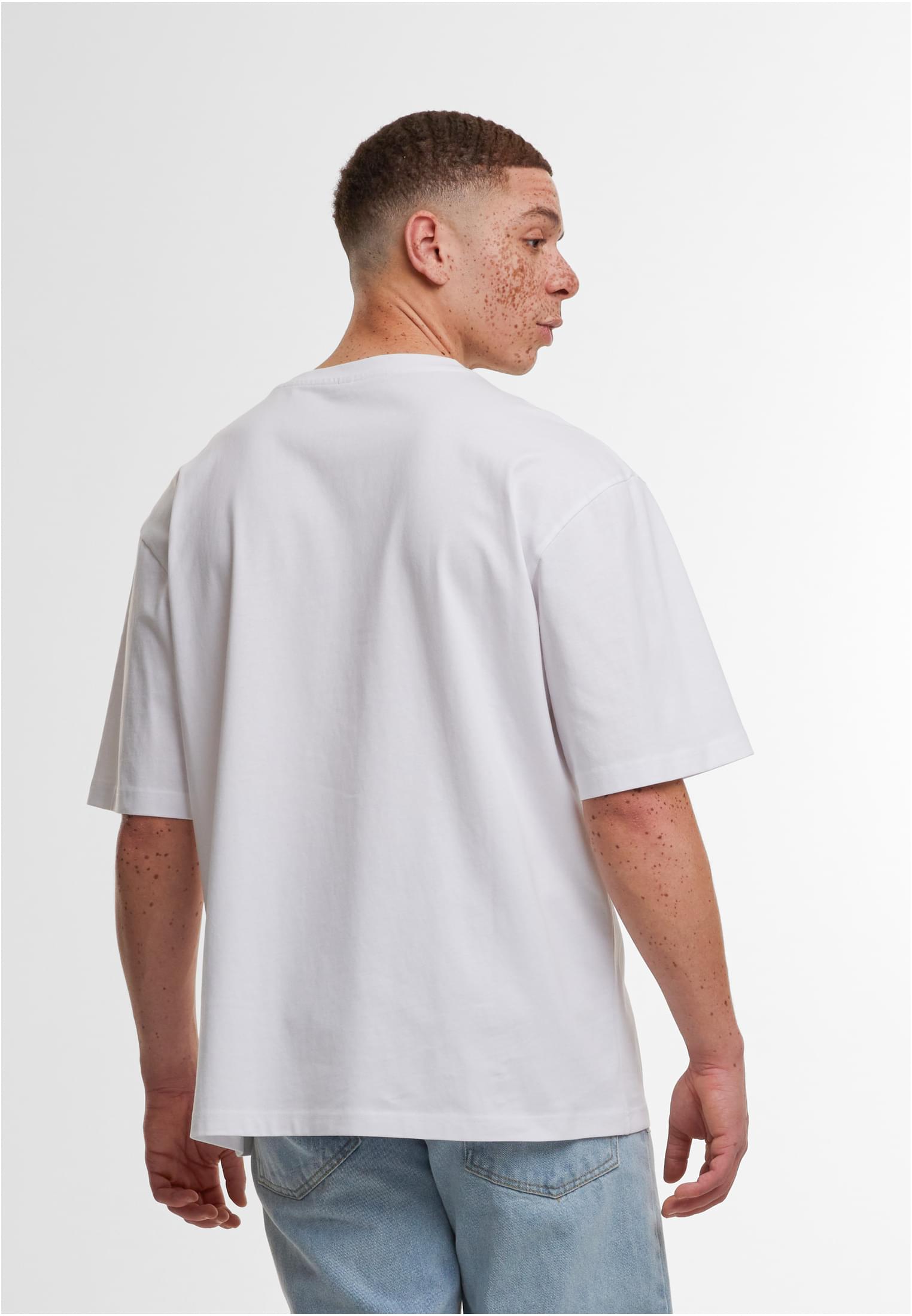 Loose Fit Tee white | white