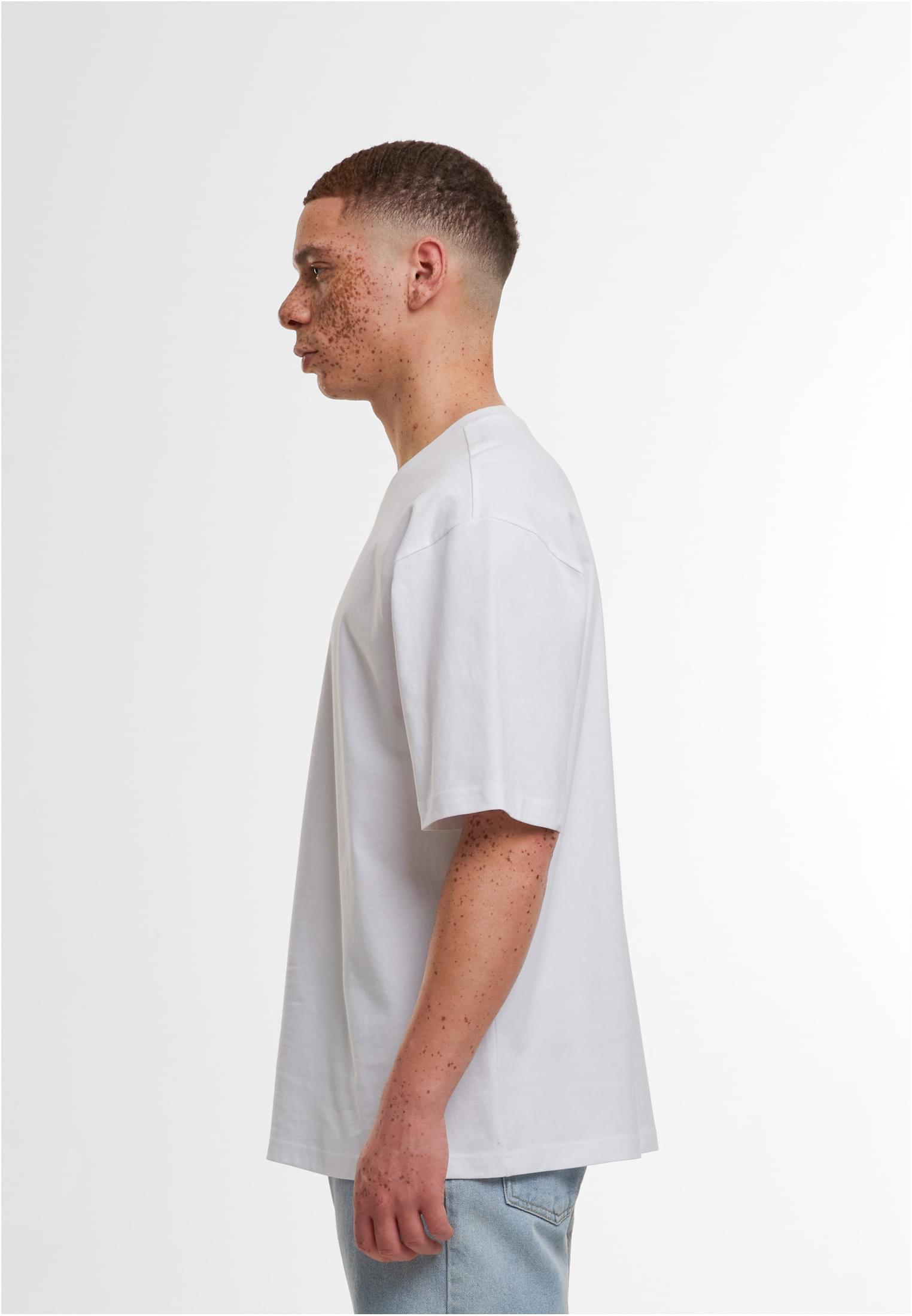 Loose Fit Tee white | white