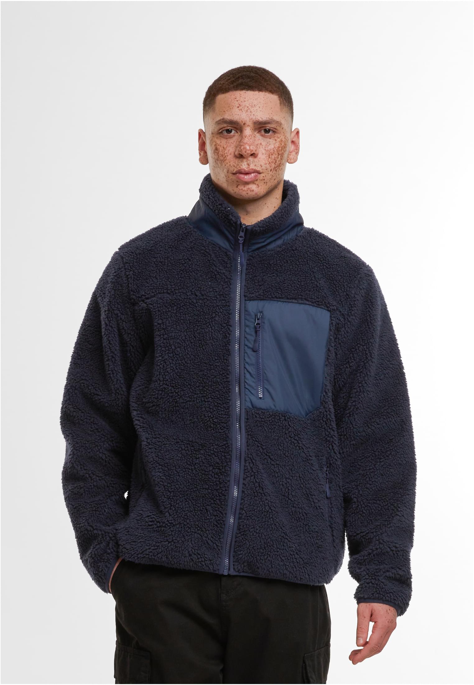 Bonded Sherpa Jacket navy | navy