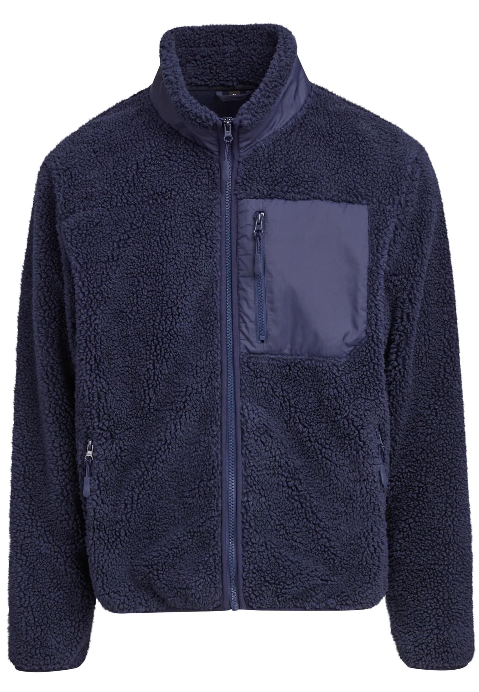 Bonded Sherpa Jacket navy | navy