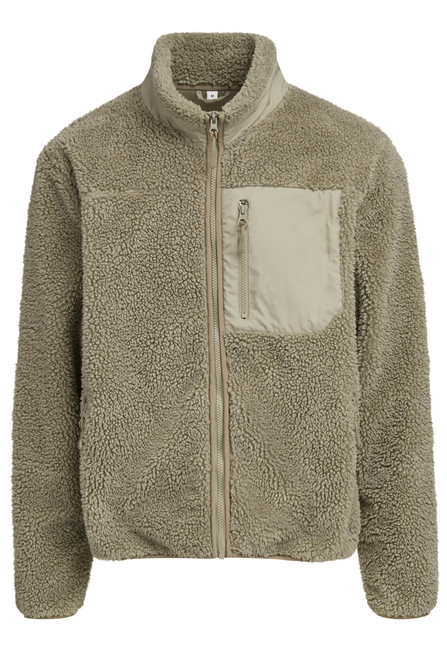 Bonded Sherpa Jacket paleolive | paleolive