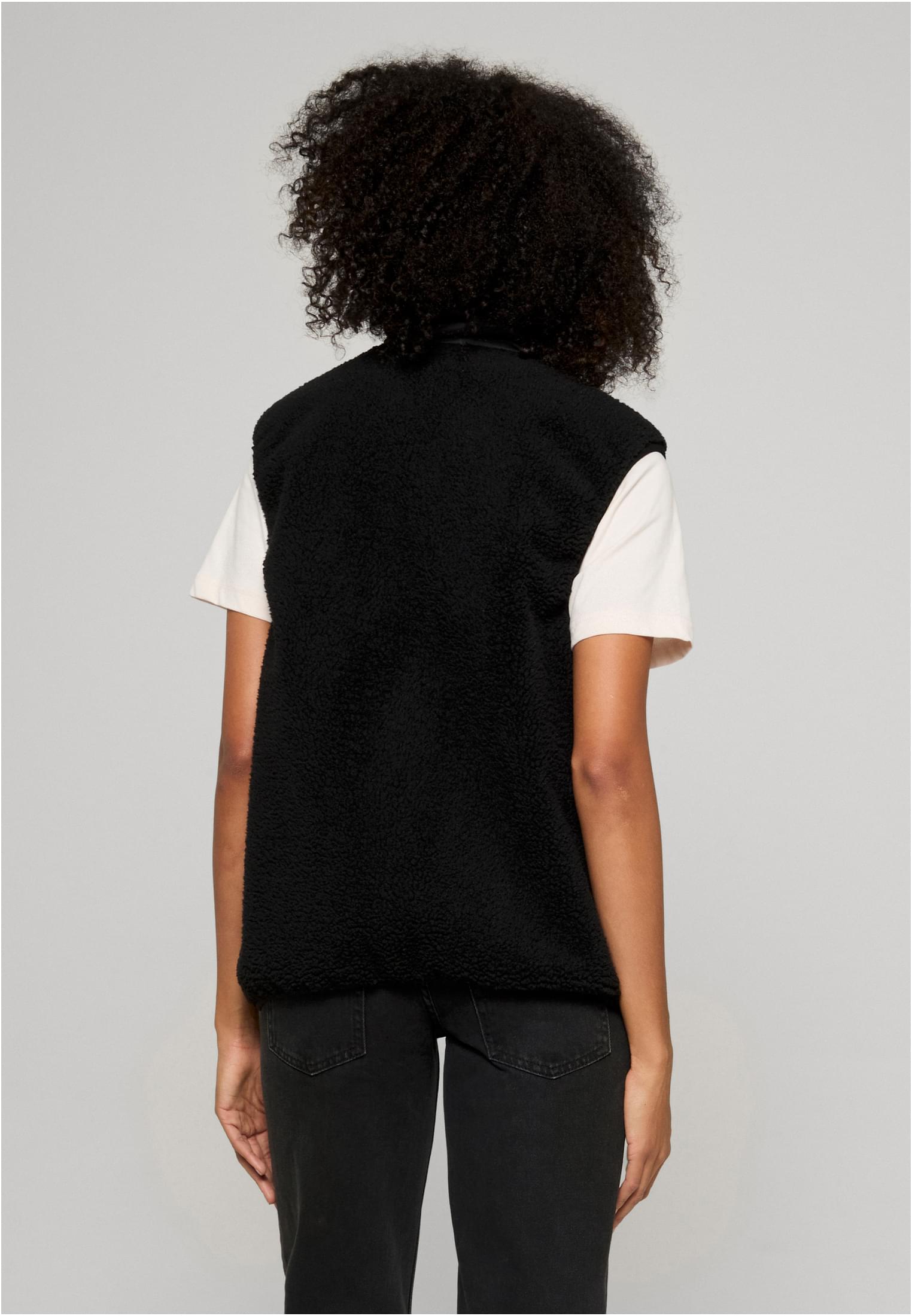 Bonded Sherpa Vest black | black