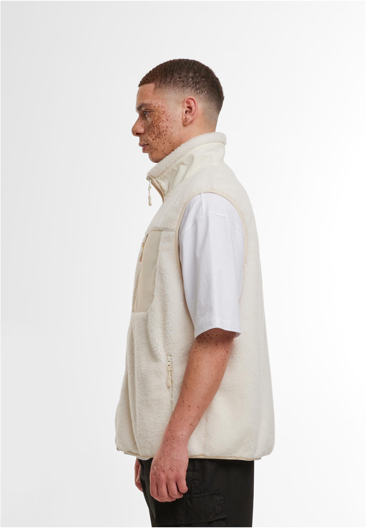 Bonded Sherpa Vest whitesand | whitesand