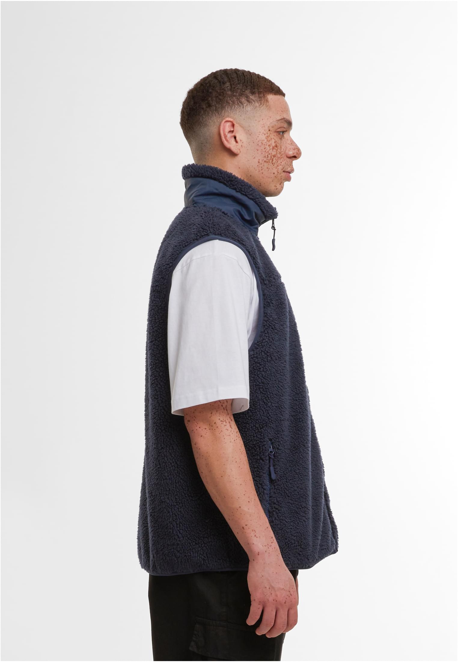 Bonded Sherpa Vest navy | navy