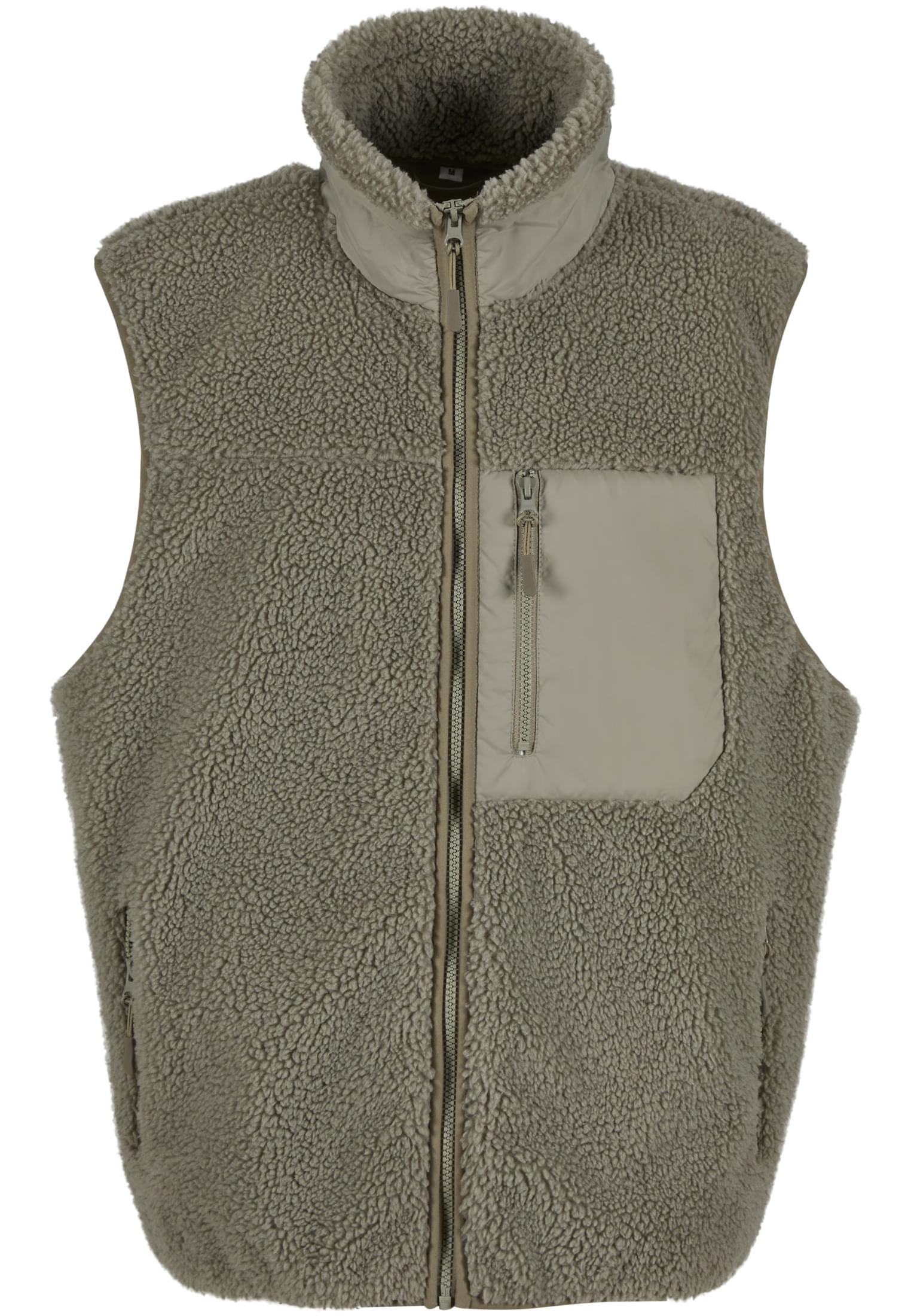 Bonded Sherpa Vest paleolive | paleolive