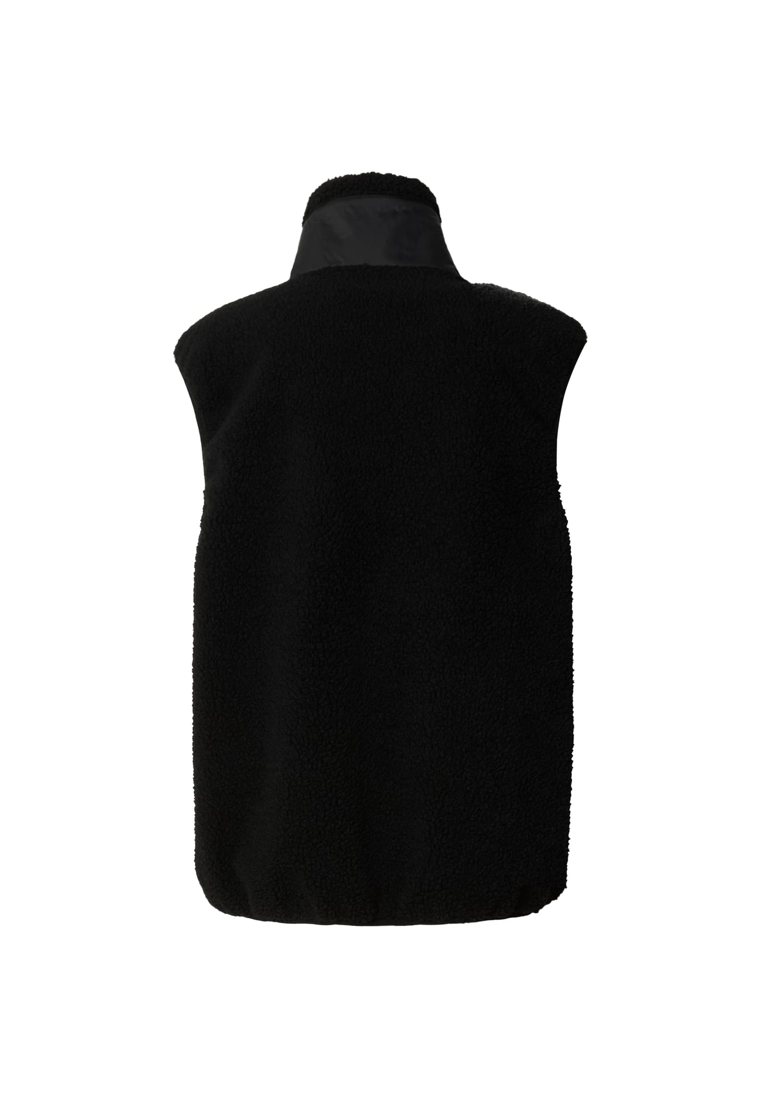 Bonded Sherpa Vest black | black