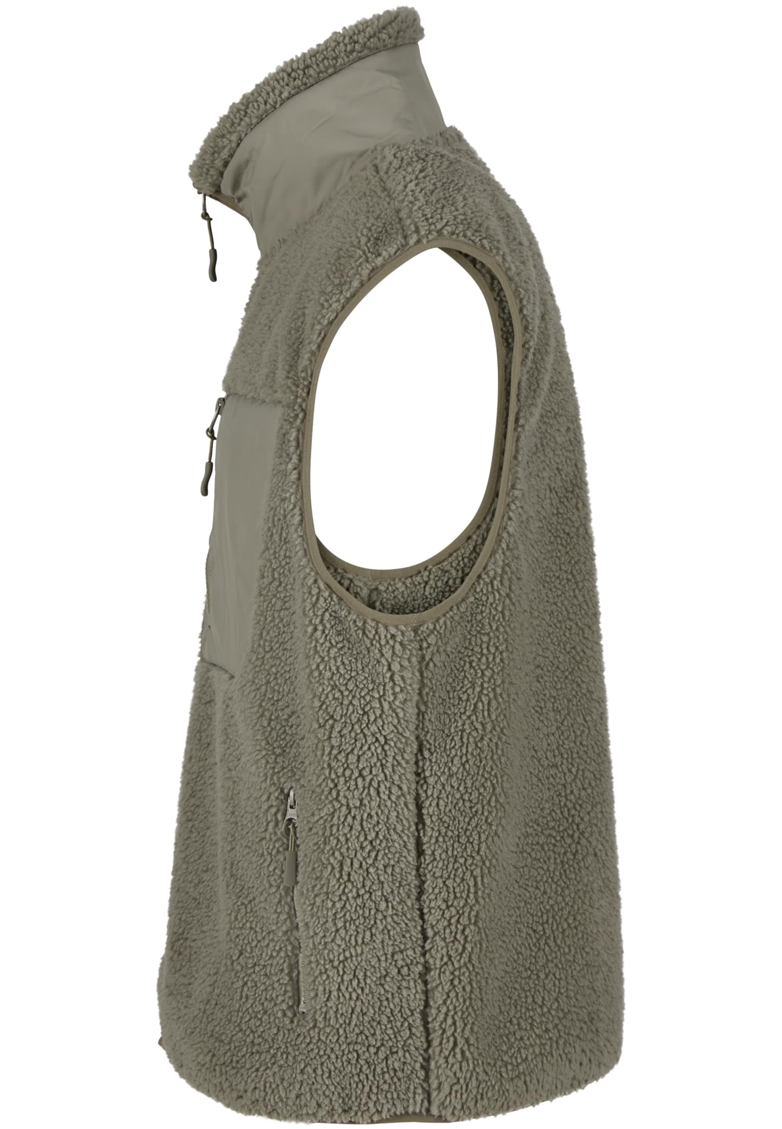Bonded Sherpa Vest paleolive | paleolive