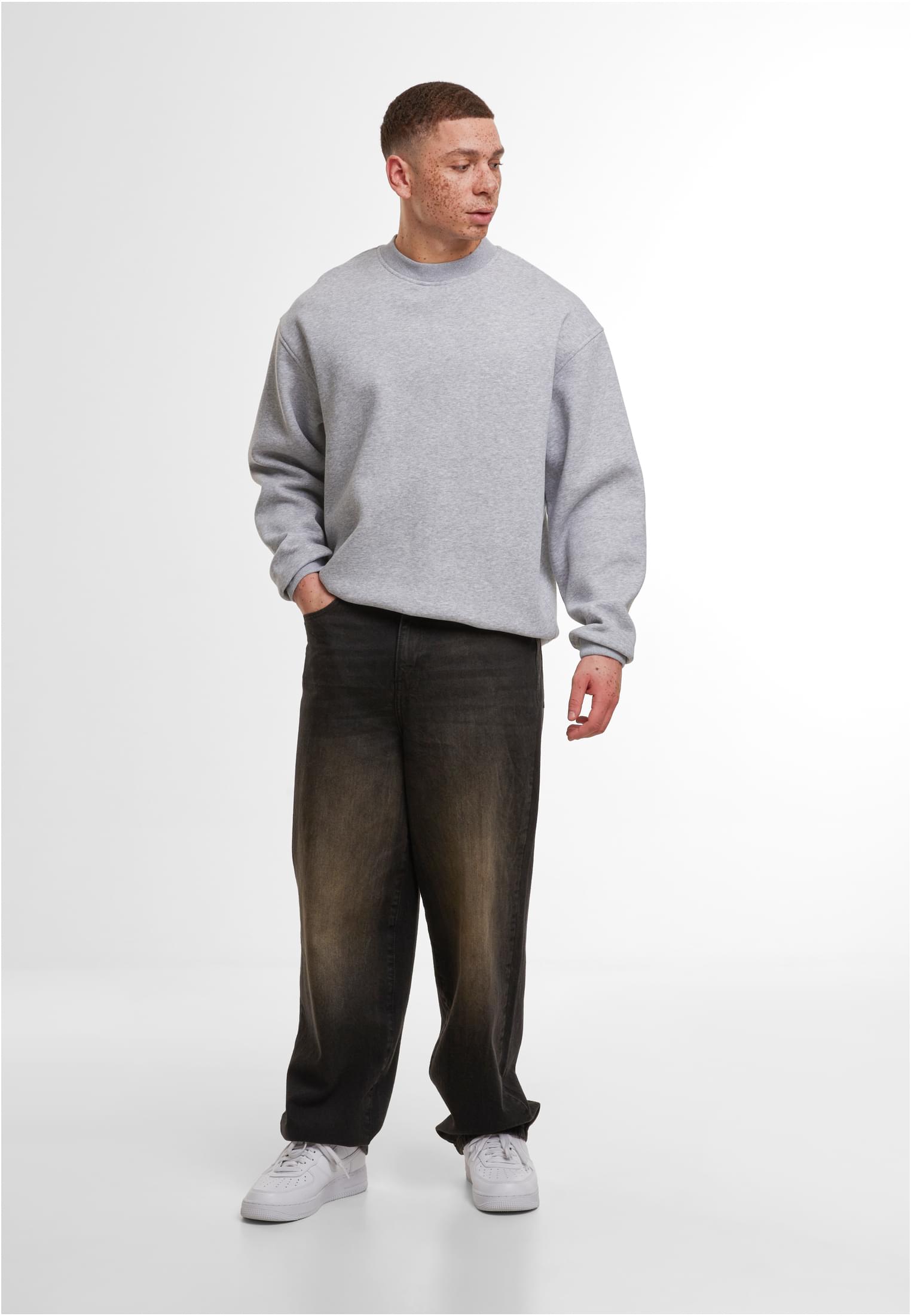Loose Fit Sweatshirt heathergrey | heathergrey