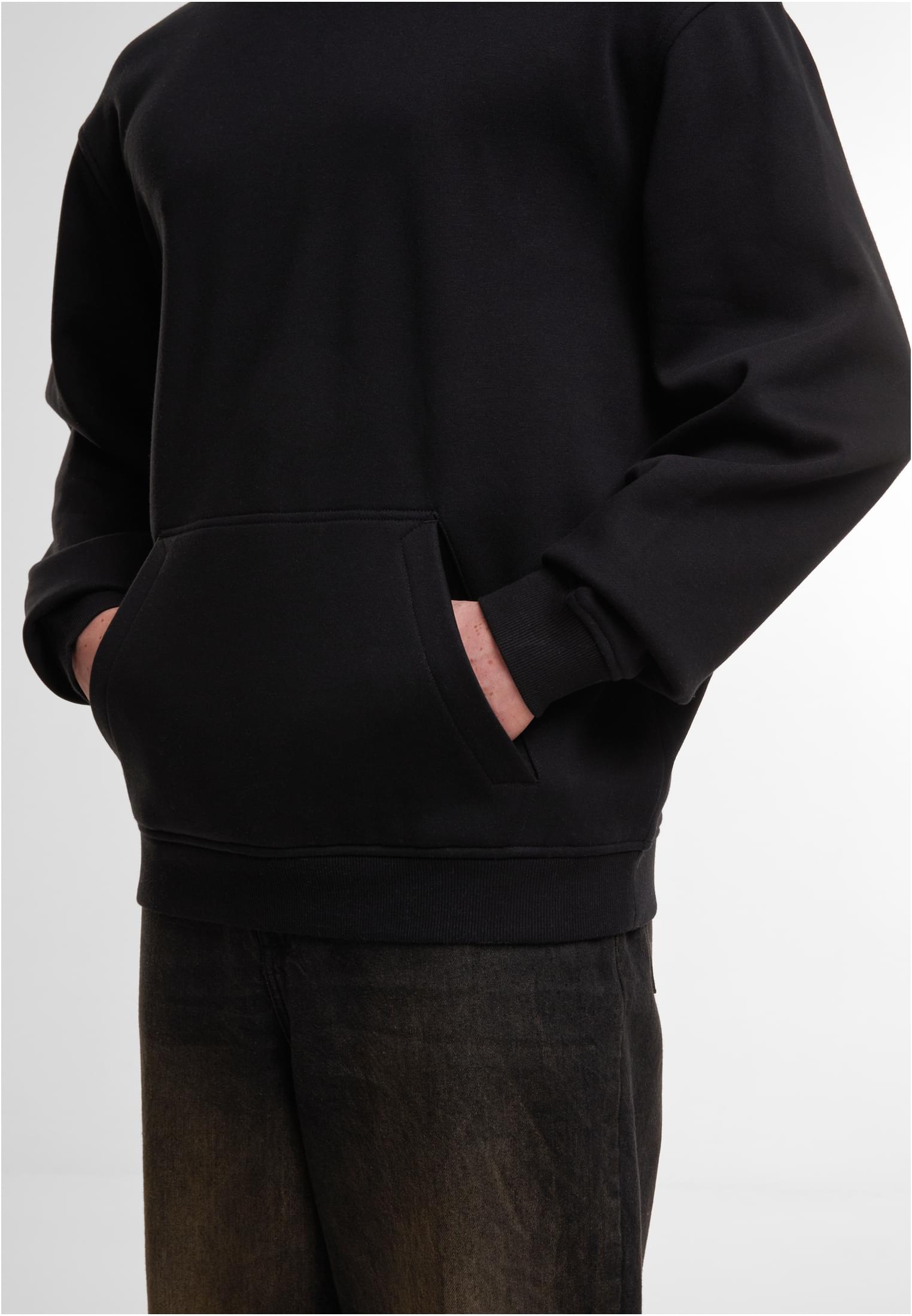 Loose Fit Hoody black | black