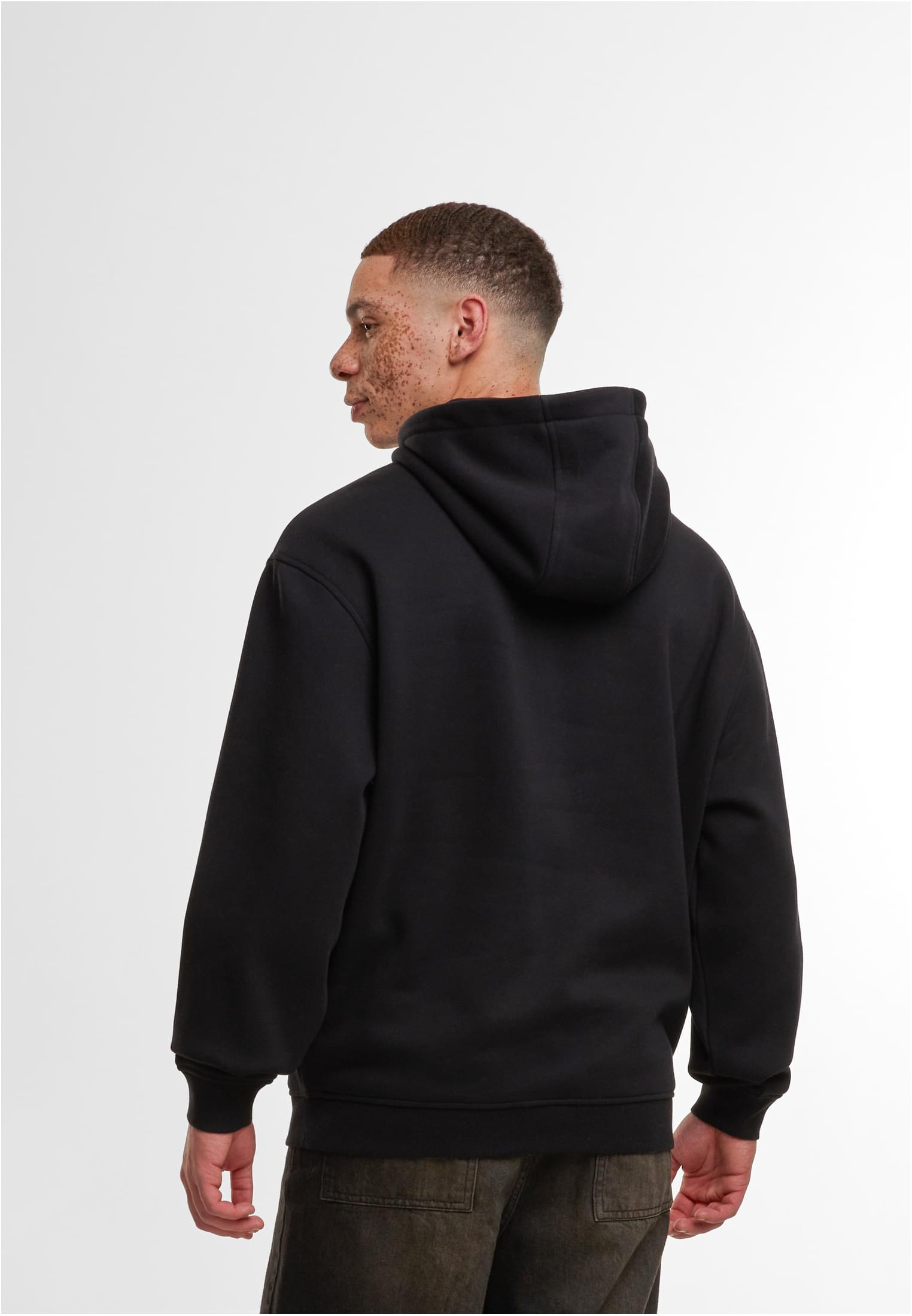 Loose Fit Hoody black | black