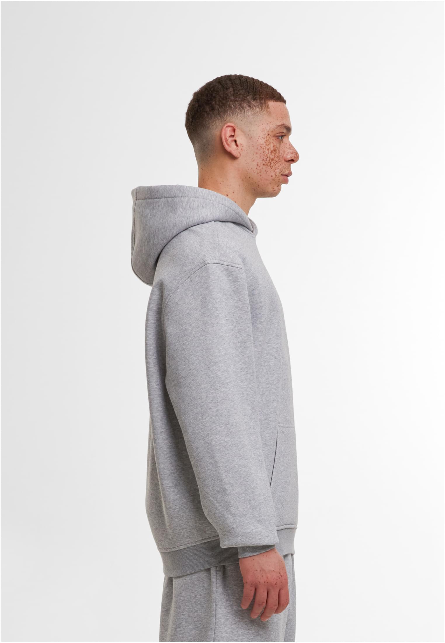 Loose Fit Hoody heathergrey | heathergrey