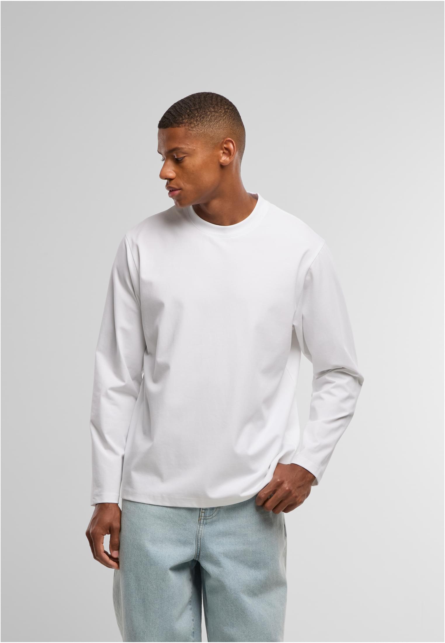 Sorona Loose Longsleeve white | white