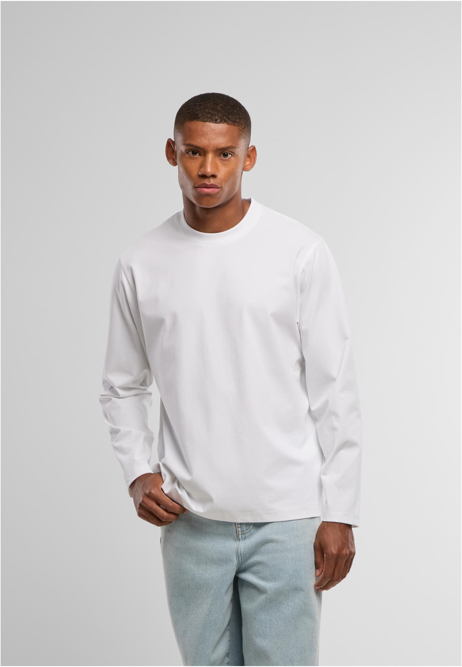 Sorona Loose Longsleeve white | white
