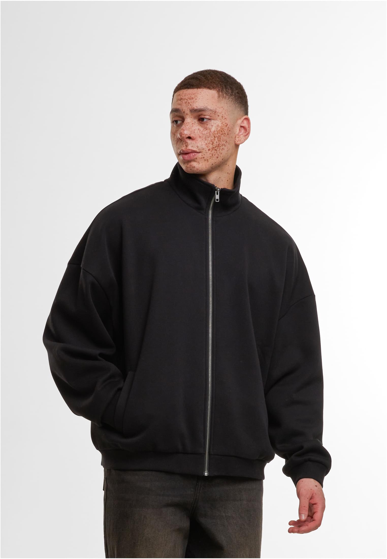 Oversized Zip jacket black | black