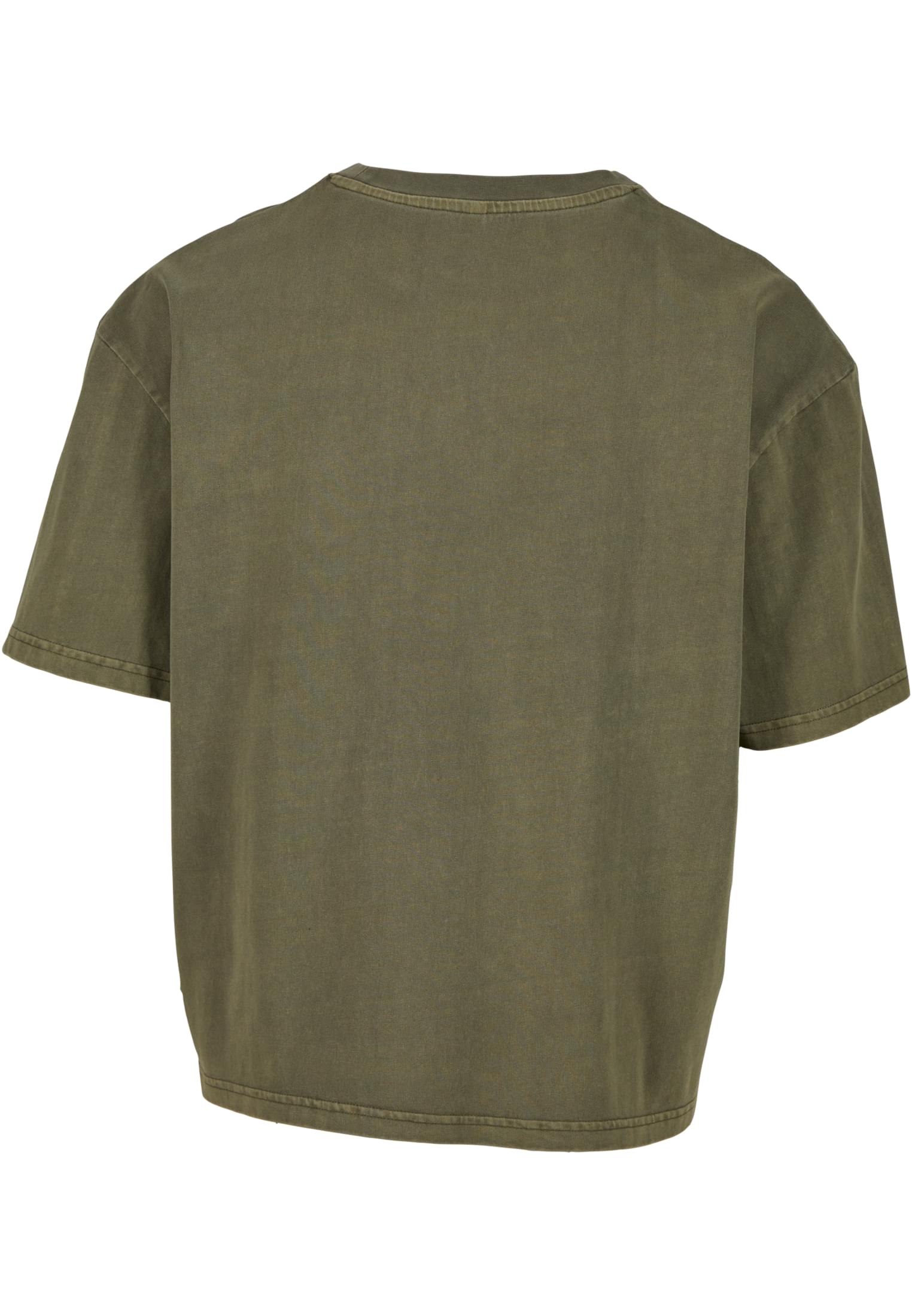 Vintage Cropped Heavy Oversize Tee warmkhaki | warmkhaki
