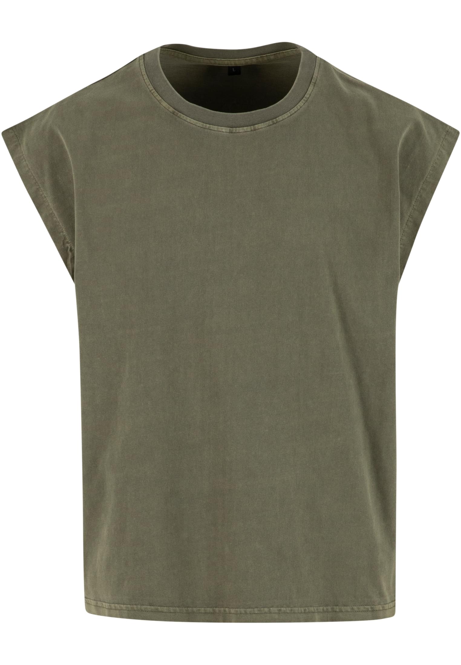 Vintage Cropped Heavy Sleeveless Tee warmkhaki | warmkhaki