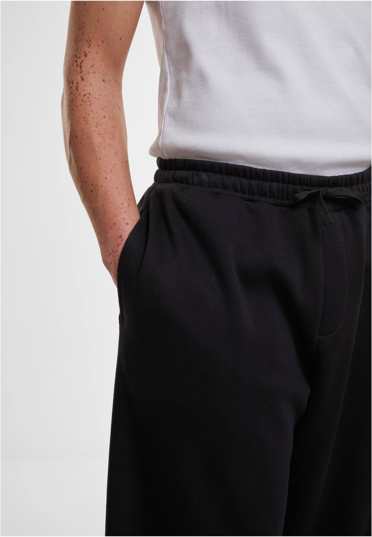 Wideleg Sweatpants black | black