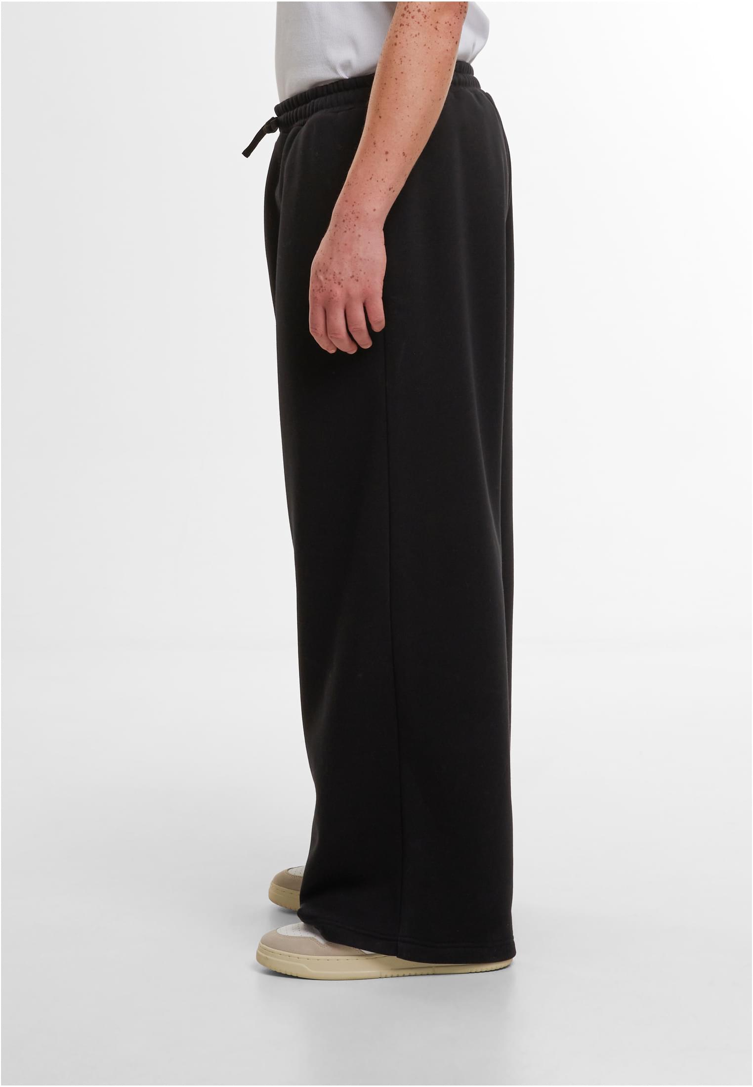 Wideleg Sweatpants black | black