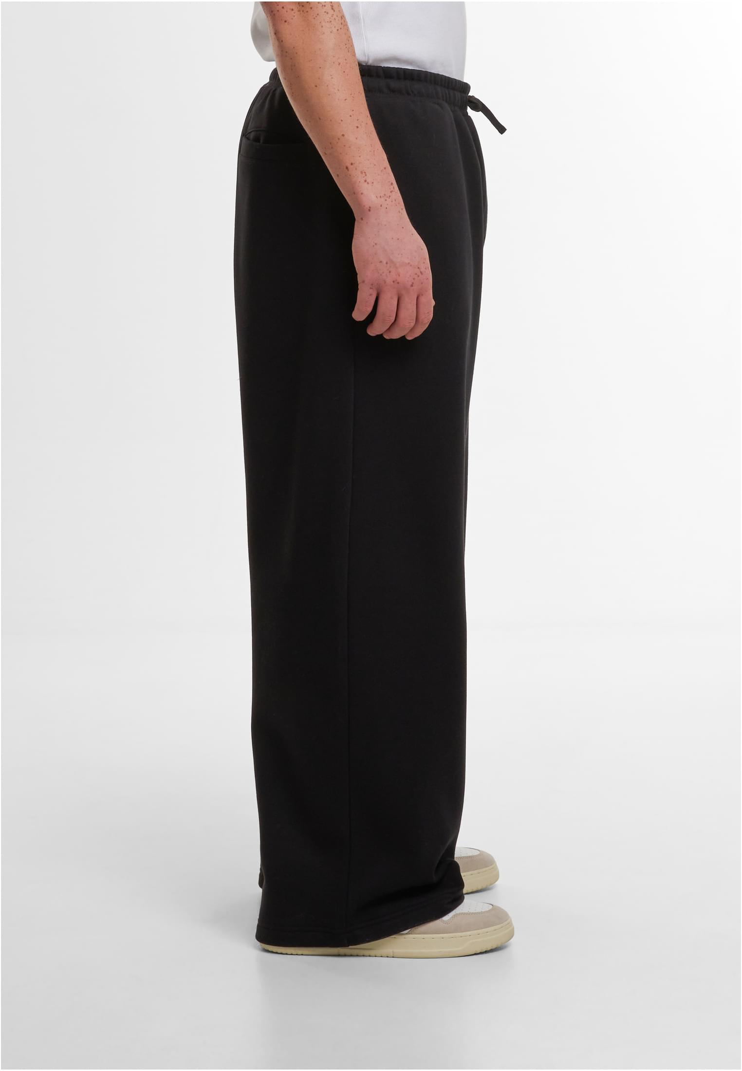 Wideleg Sweatpants black | black