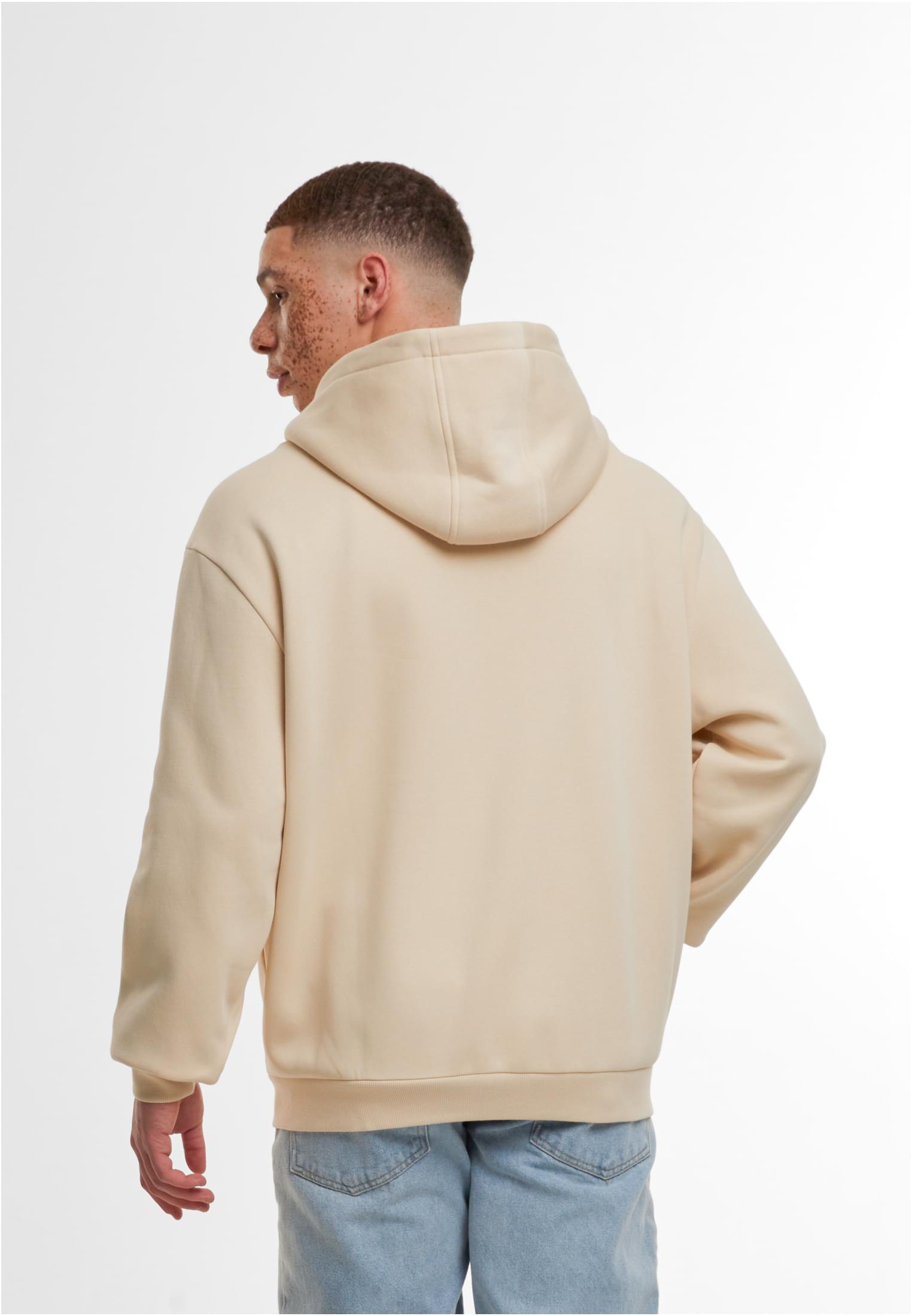 Loose Fit Zip Hoody sand | sand