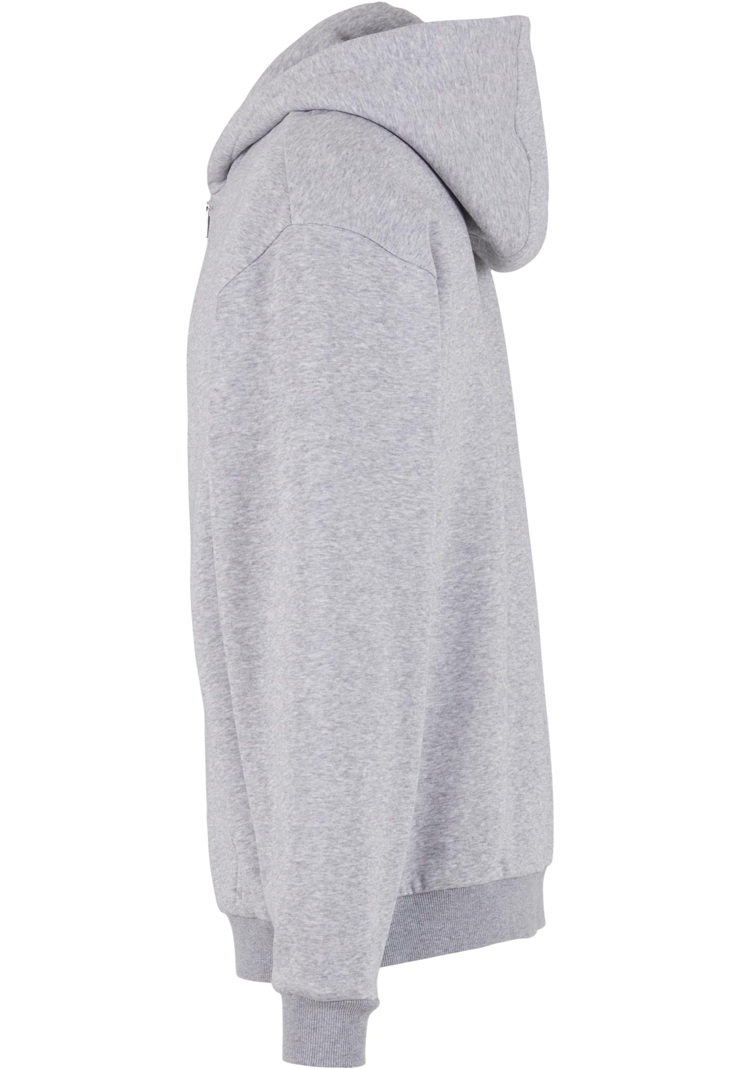 Loose Fit Zip Hoody heathergrey | heathergrey