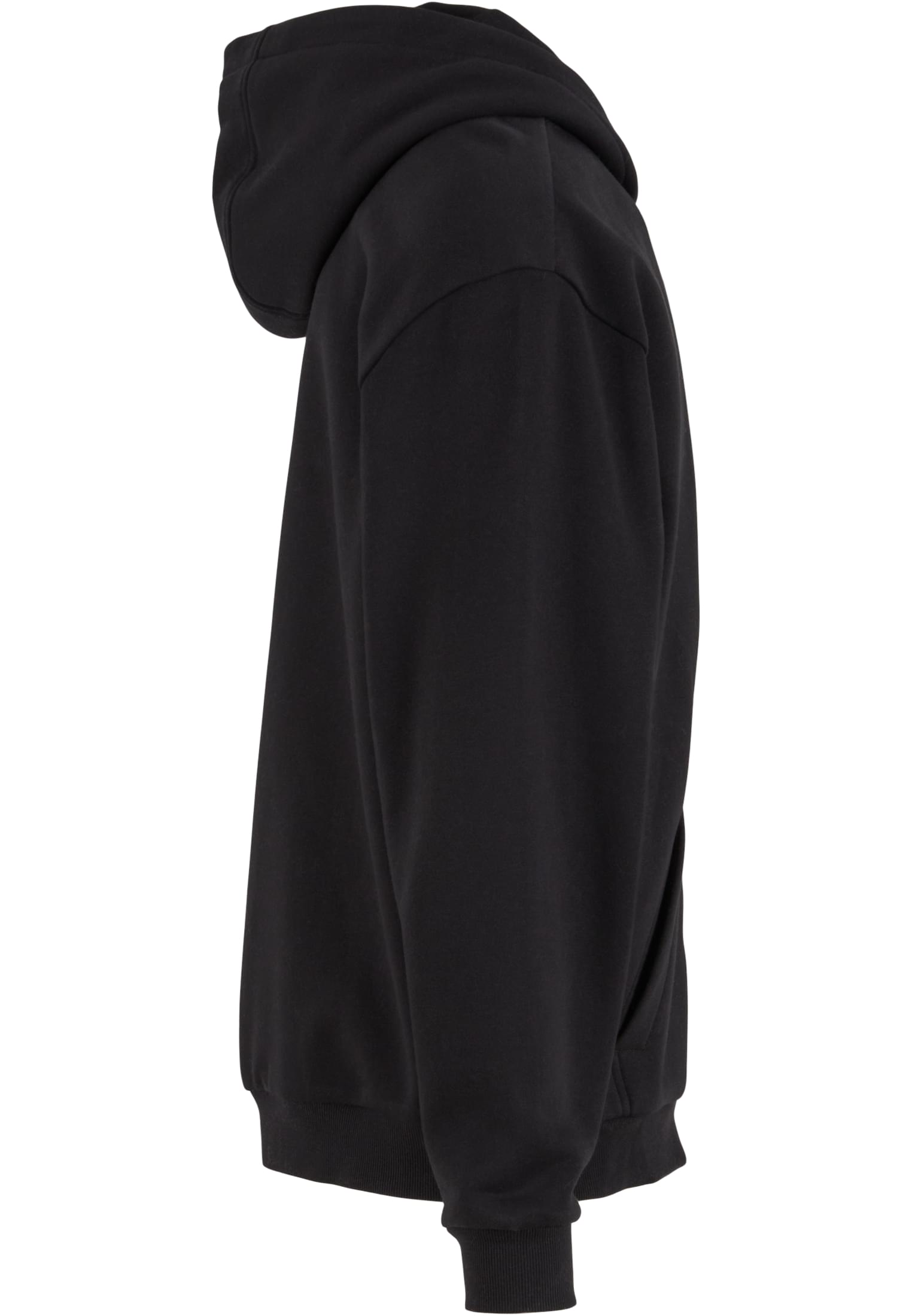 Loose Fit Zip Hoody black | black