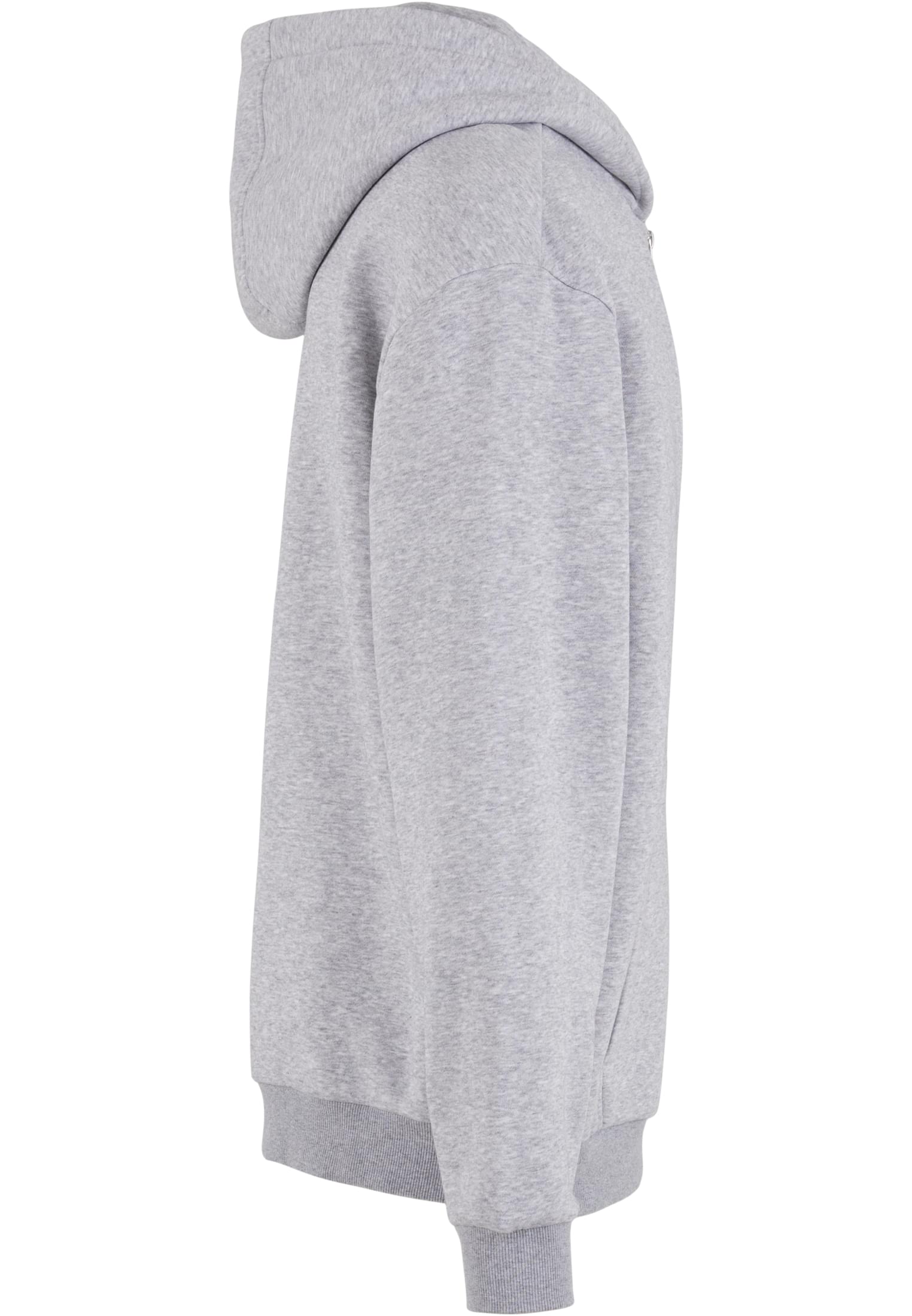 Loose Fit Zip Hoody heathergrey | heathergrey